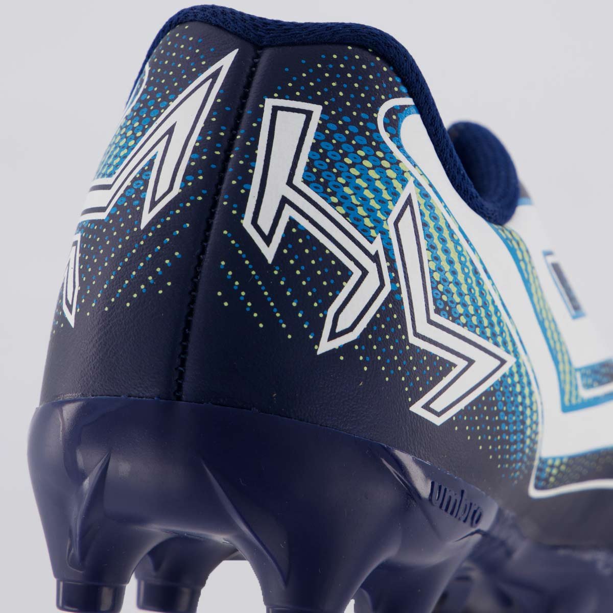 Chuteira Umbro Heatmap Campo Juvenil Marinho e Branca Marinho/Branco 6
