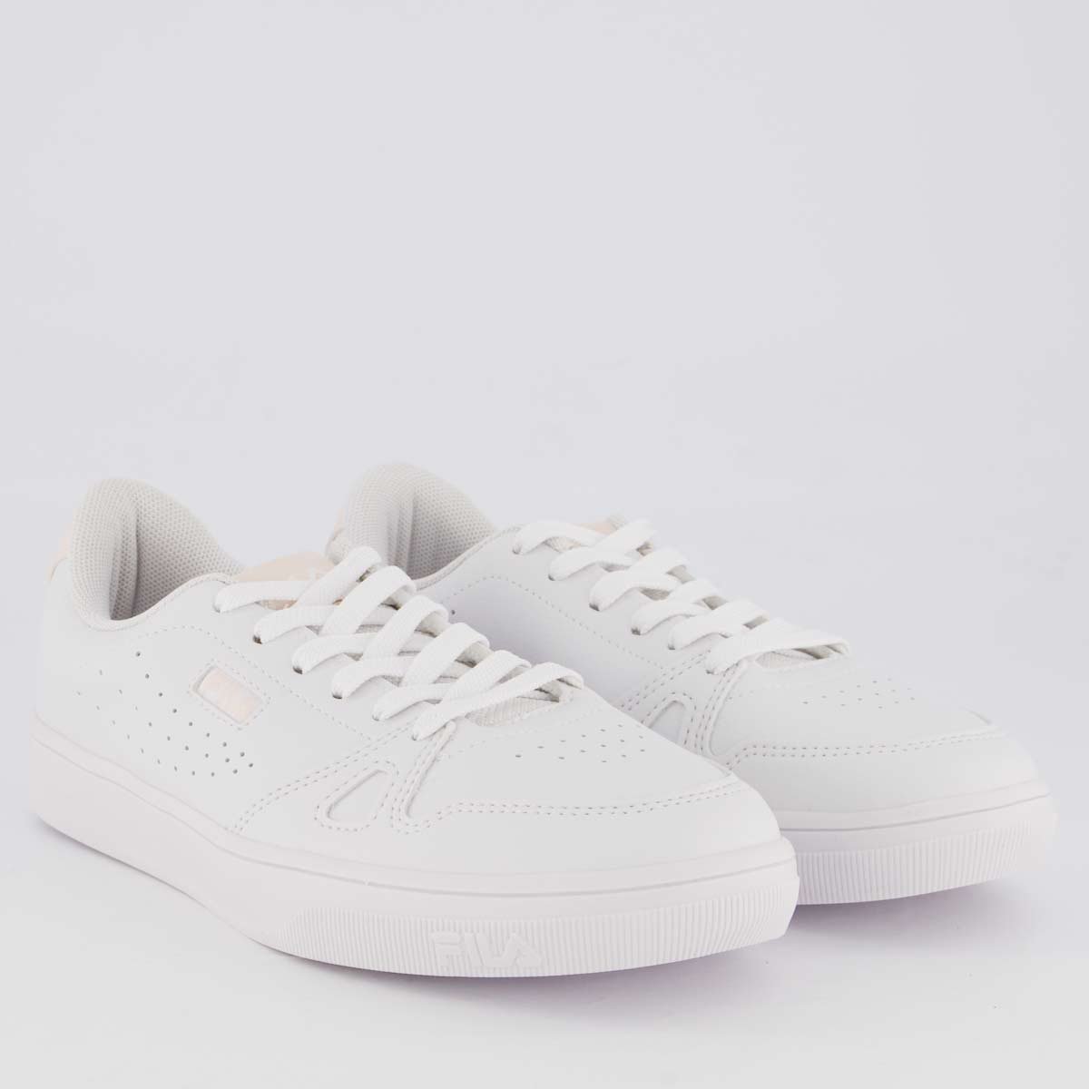 Tênis Fila Daily Feminino Branco e Rosa Branco/Rosa 2