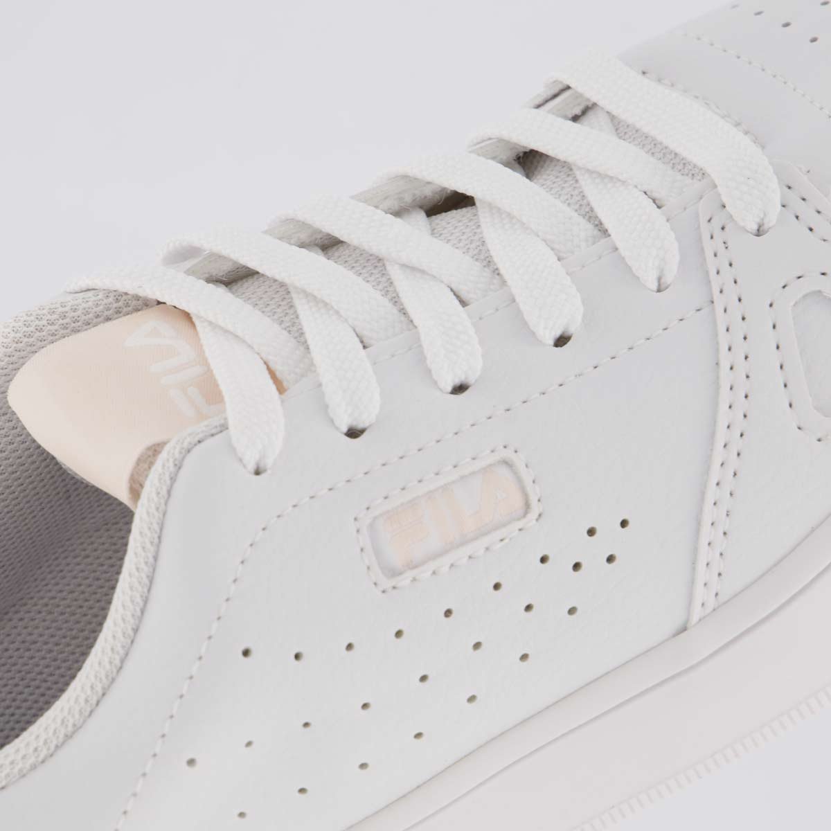 Tênis Fila Daily Feminino Branco e Rosa Branco/Rosa 7