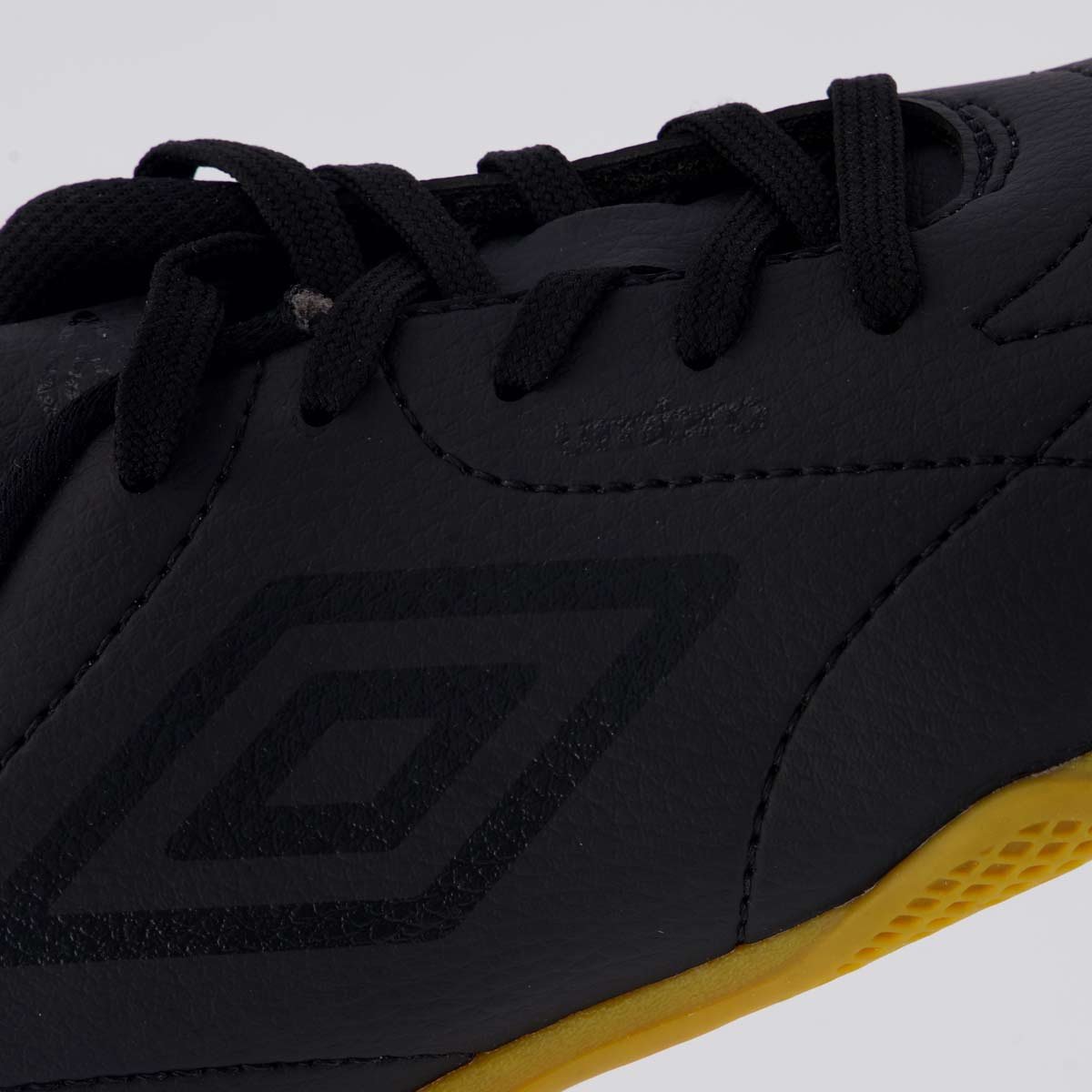 Chuteira Umbro Class Footballer Futsal Juvenil Preta Preto 7