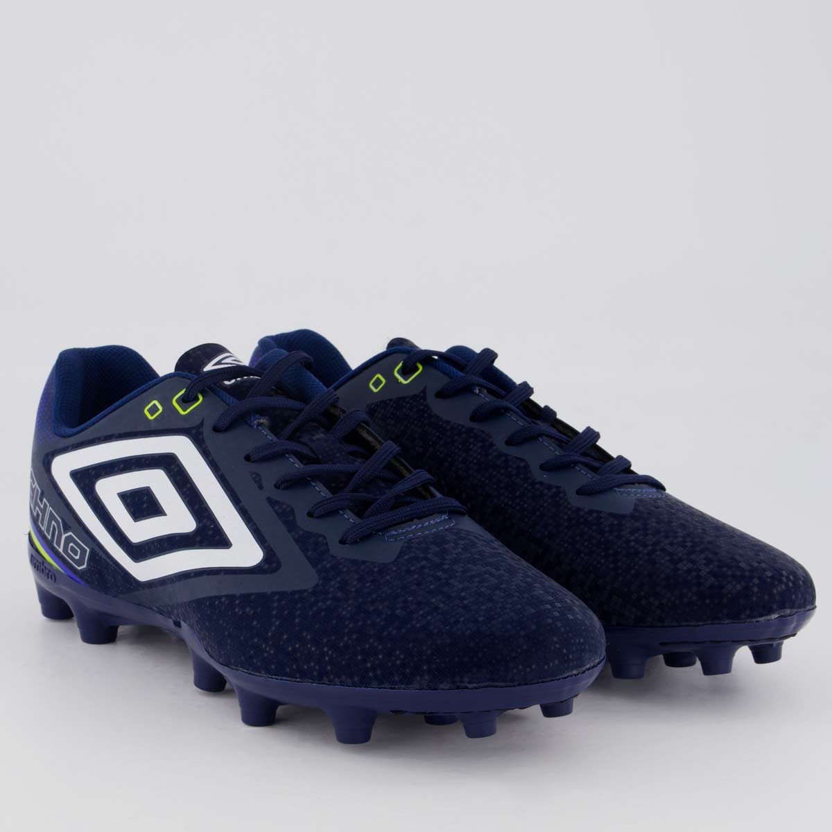 Chuteira Umbro Techno II Campo Marinho e Branca Marinho/Branco 2