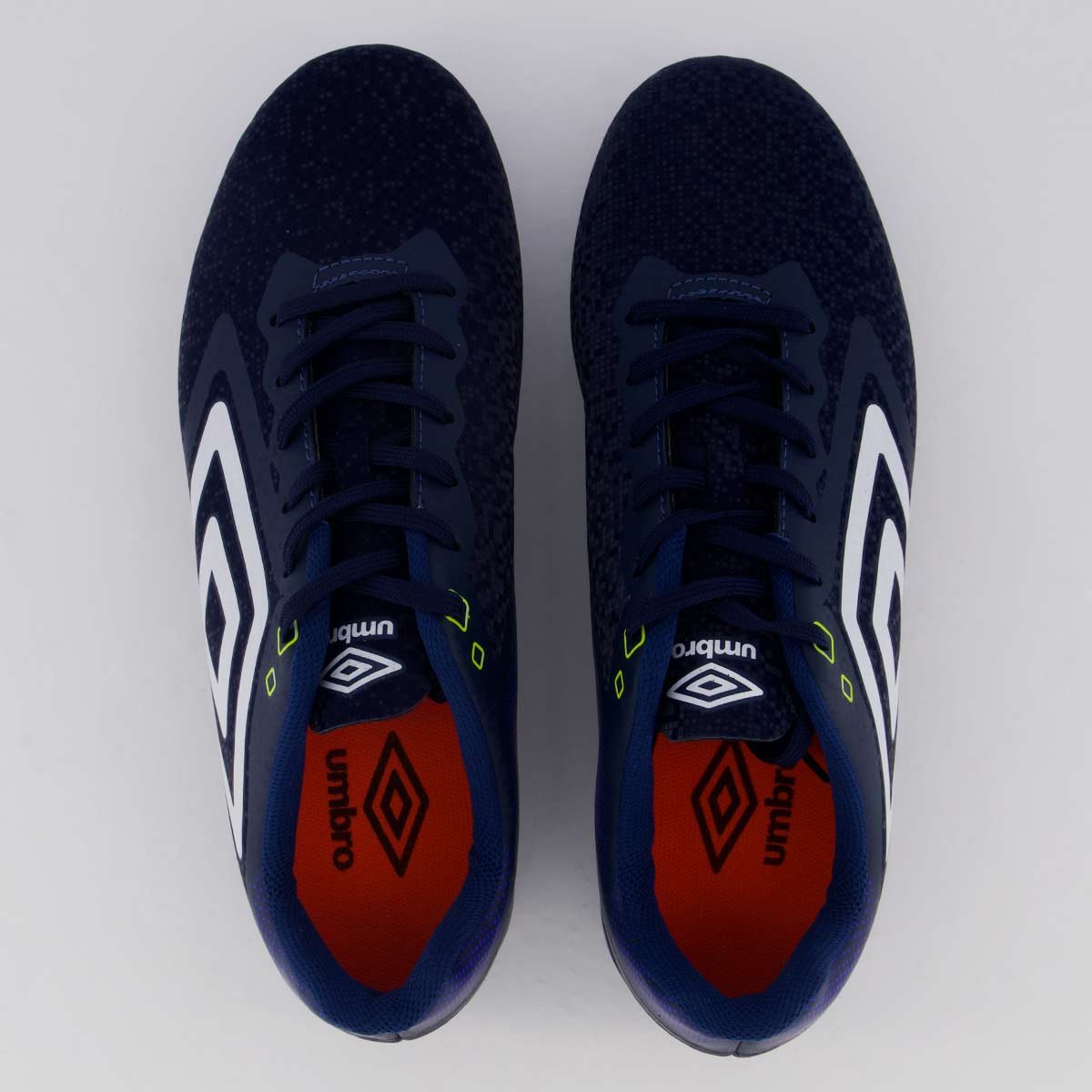 Chuteira Umbro Techno II Campo Marinho e Branca Marinho/Branco 4
