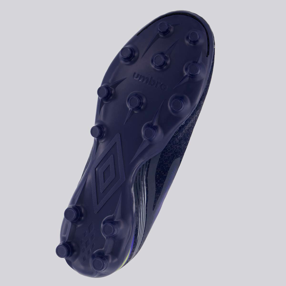 Chuteira Umbro Techno II Campo Marinho e Branca Marinho/Branco 5