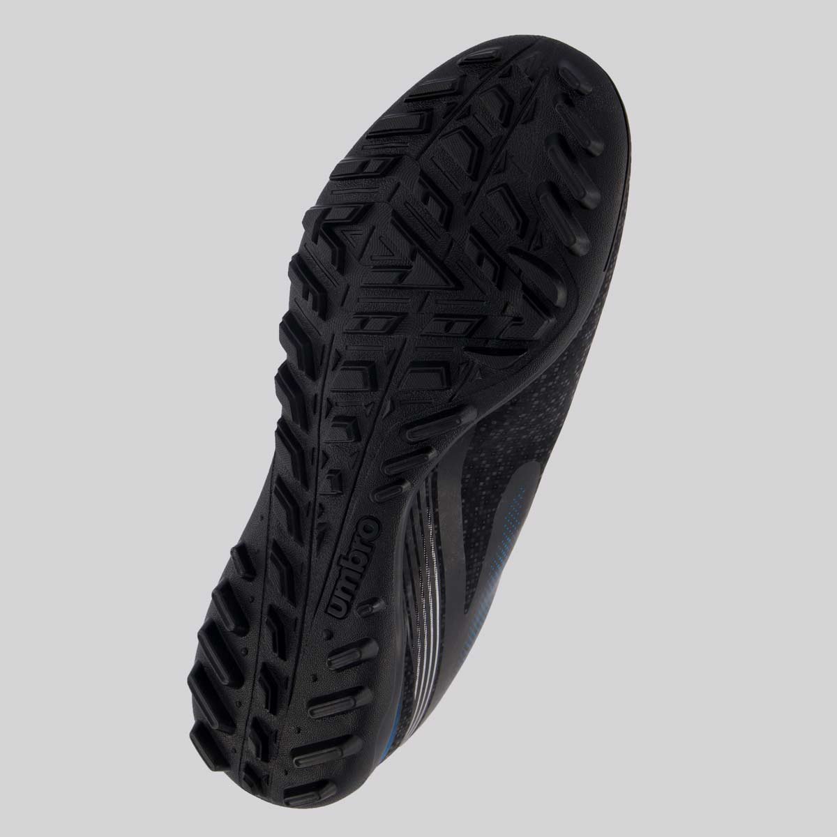 Chuteira Umbro Techno II Society Preta e Cinza Preto/Cinza 5
