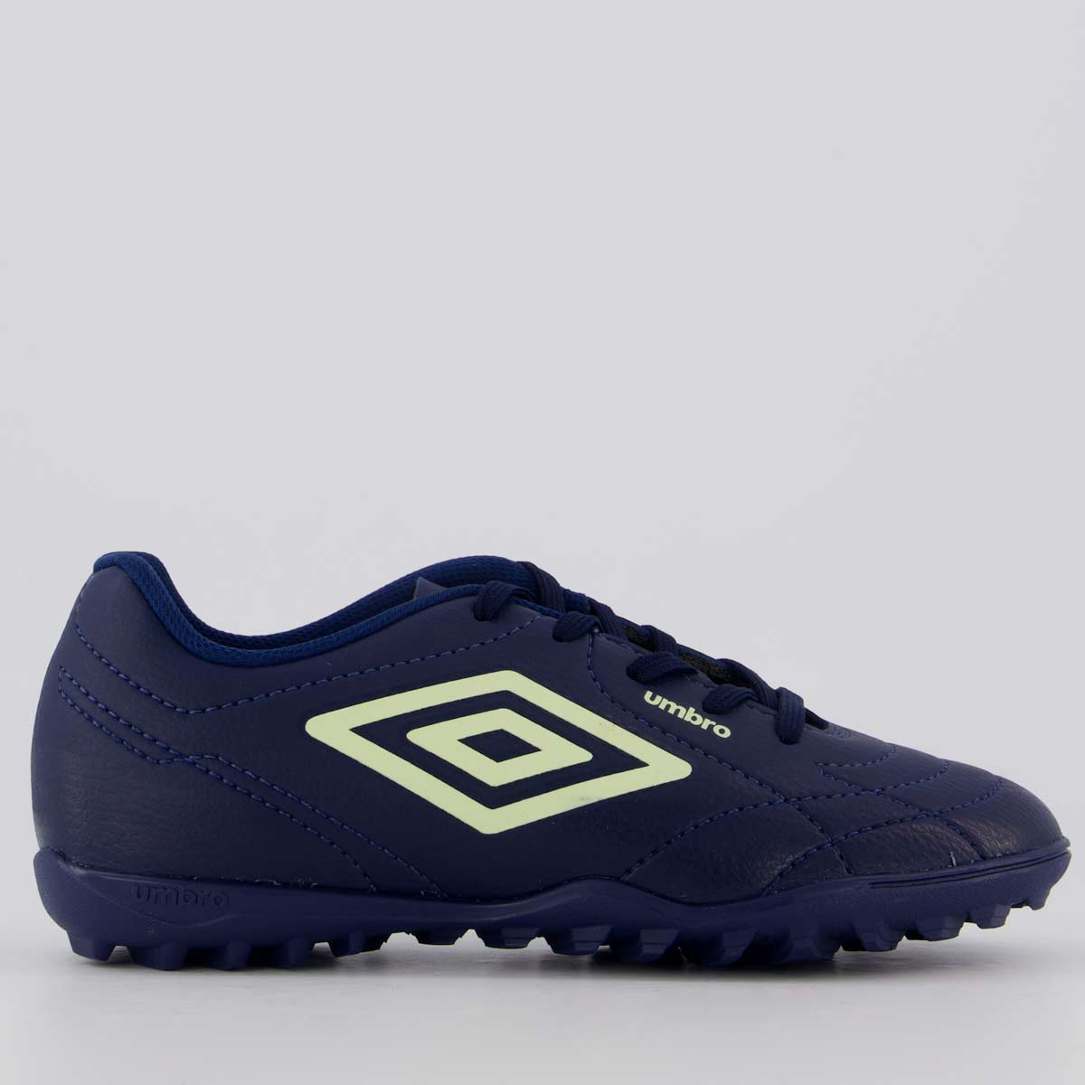 Chuteira Umbro Class Footballer Society Juvenil Marinho e Verde