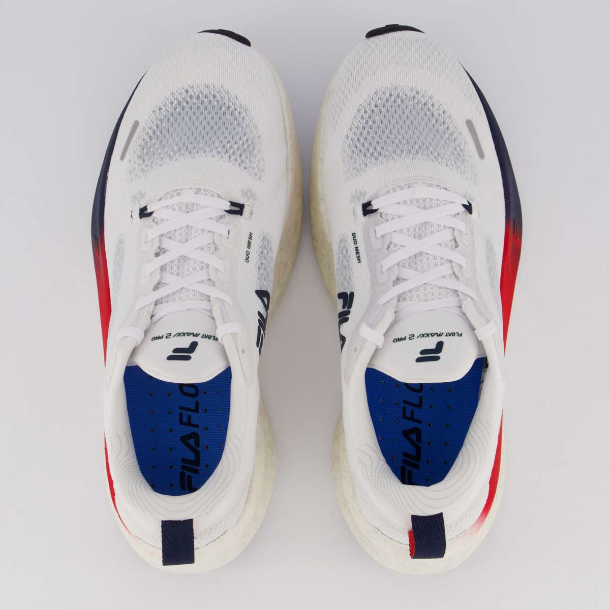 Tênis Fila Float Maxxi 2 Pro Branco e Marinho Branco/Marinho 4