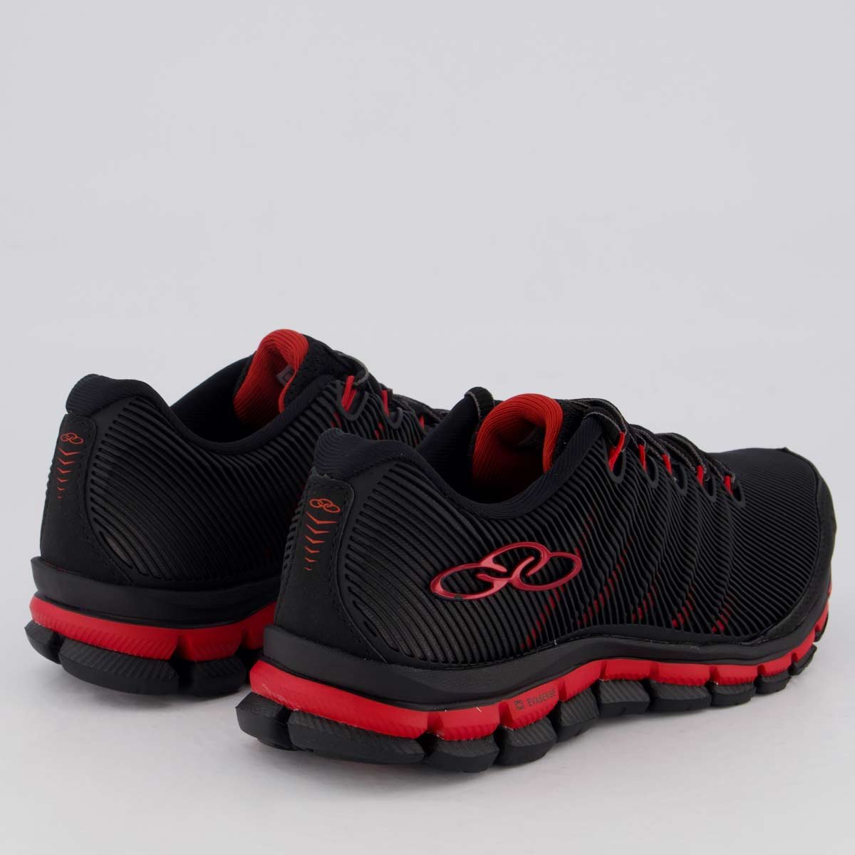 Tênis Olympikus Dynamic Juvenil Preto e Vermelho Preto/Vermelho 3