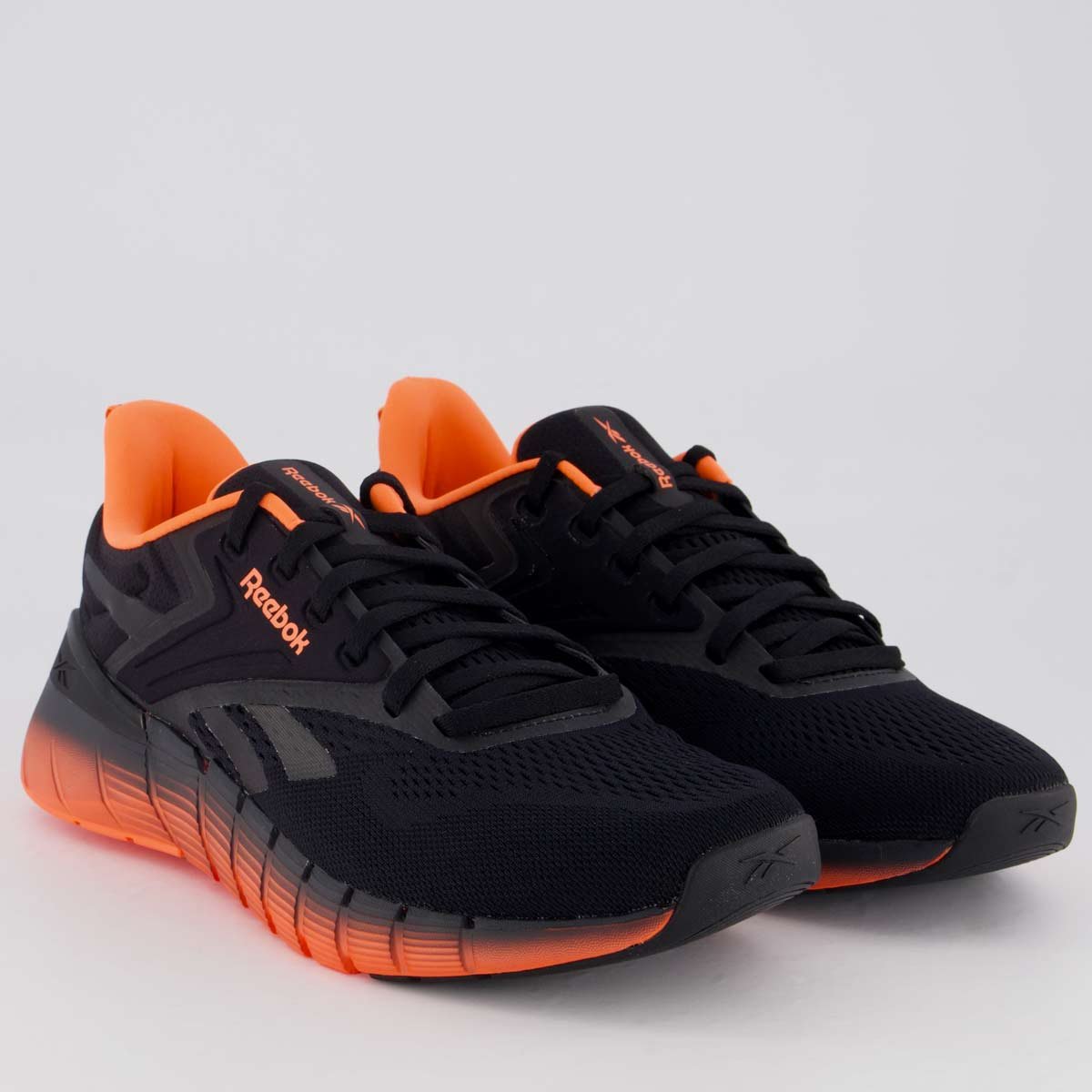 Tênis Reebok Nano Gym Preto e Laranja Preto 2