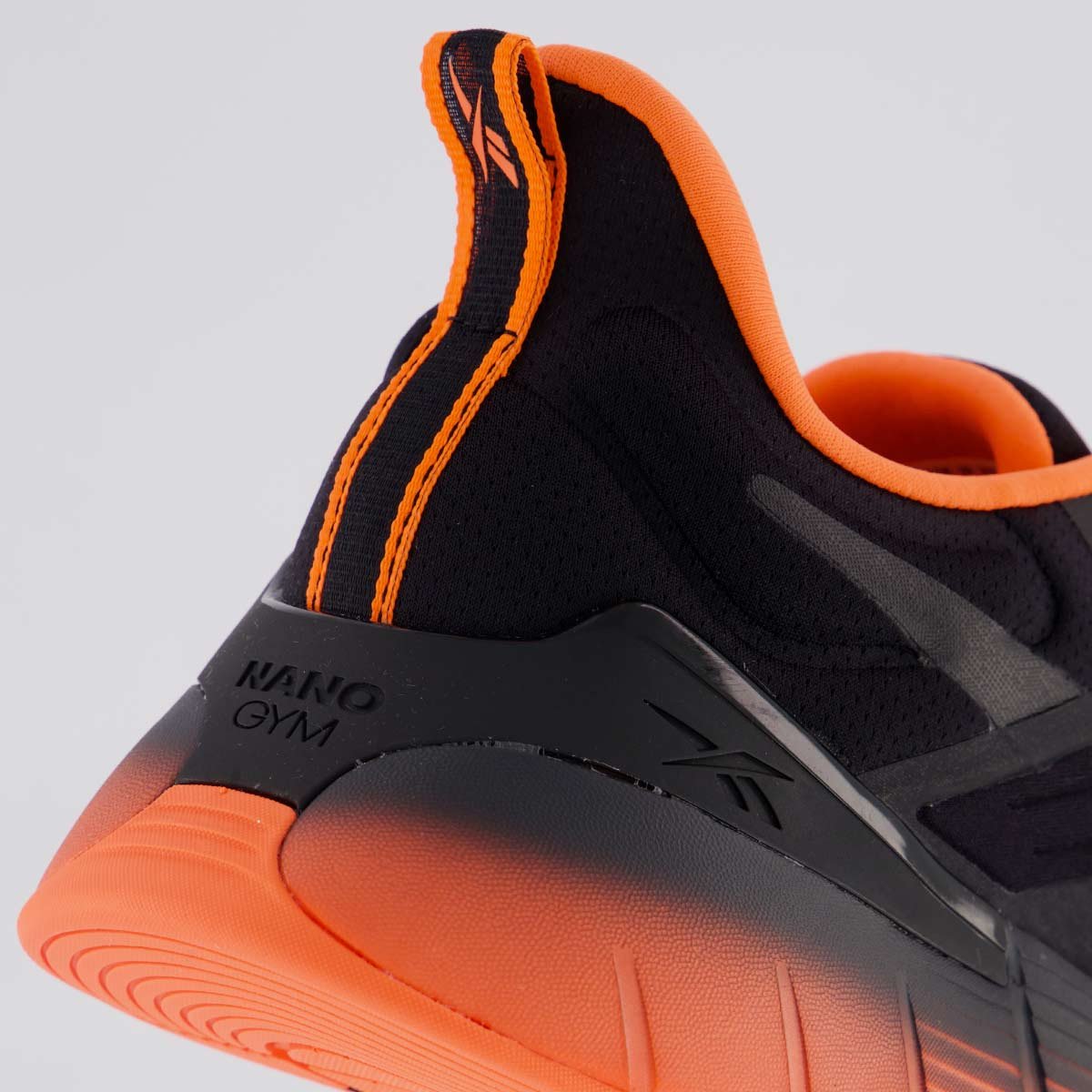 Tênis Reebok Nano Gym Preto e Laranja Preto 6