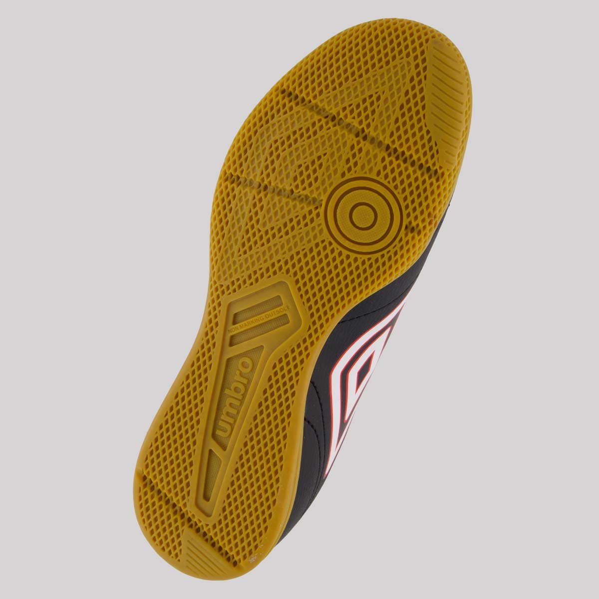 Chuteira Umbro Class Footballer Futsal Preta e Branca Preto/Branco 5