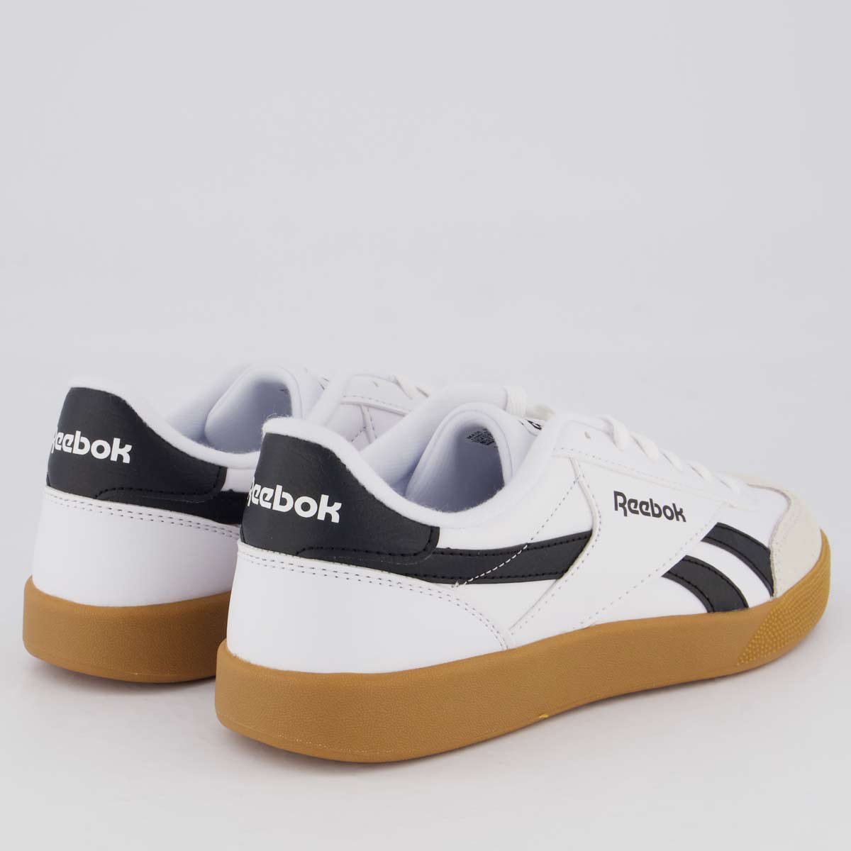 Tênis Reebok Smash Edge Branco e Preto Branco/Preto 3