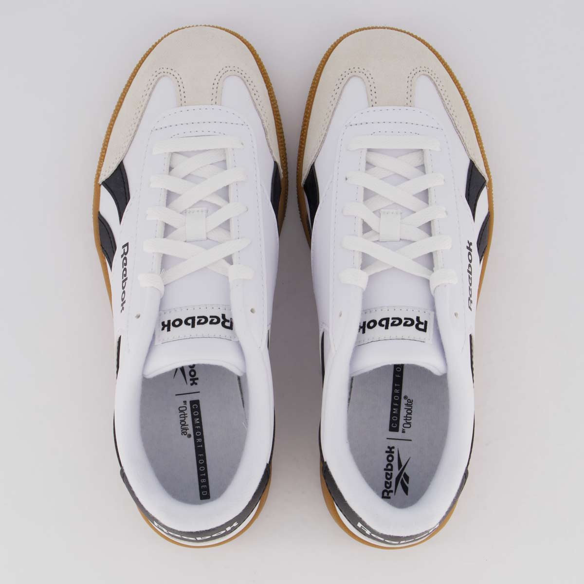 Tênis Reebok Smash Edge Branco e Preto Branco/Preto 4