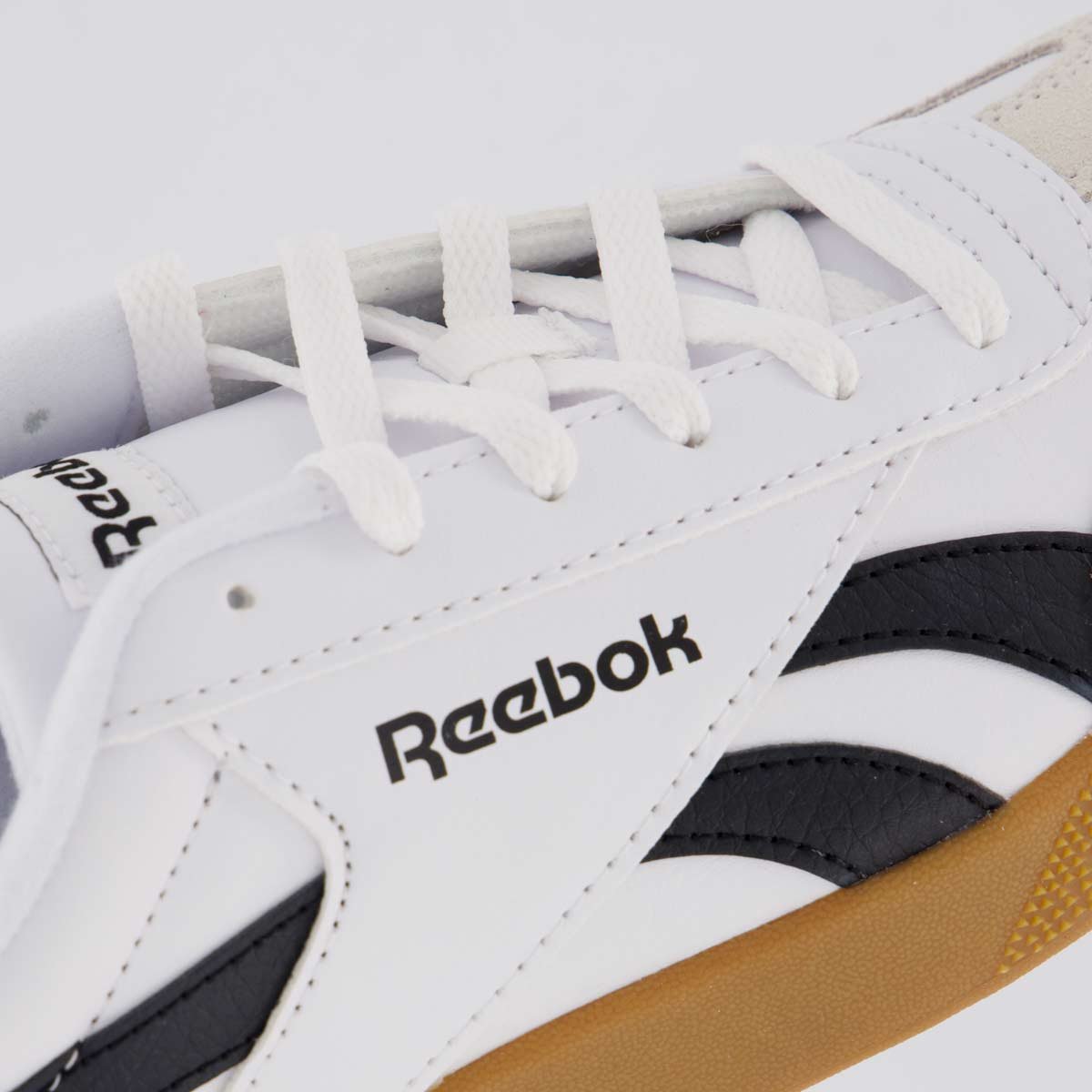 Tênis Reebok Smash Edge Branco e Preto Branco/Preto 7