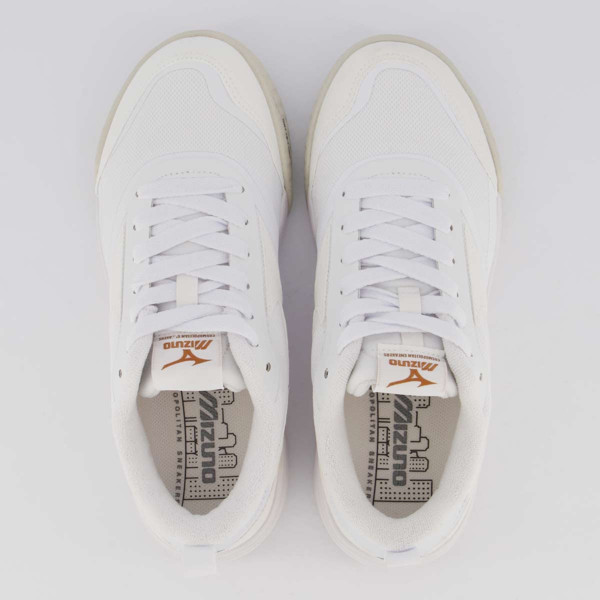 Tênis Mizuno Edo Cross Feminino Branco Branco 4