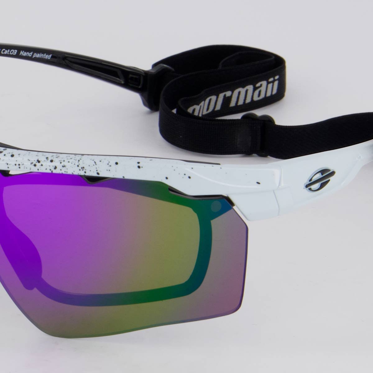 Óculos de Sol Mormaii Smash 2 Branco e Preto Preto 3