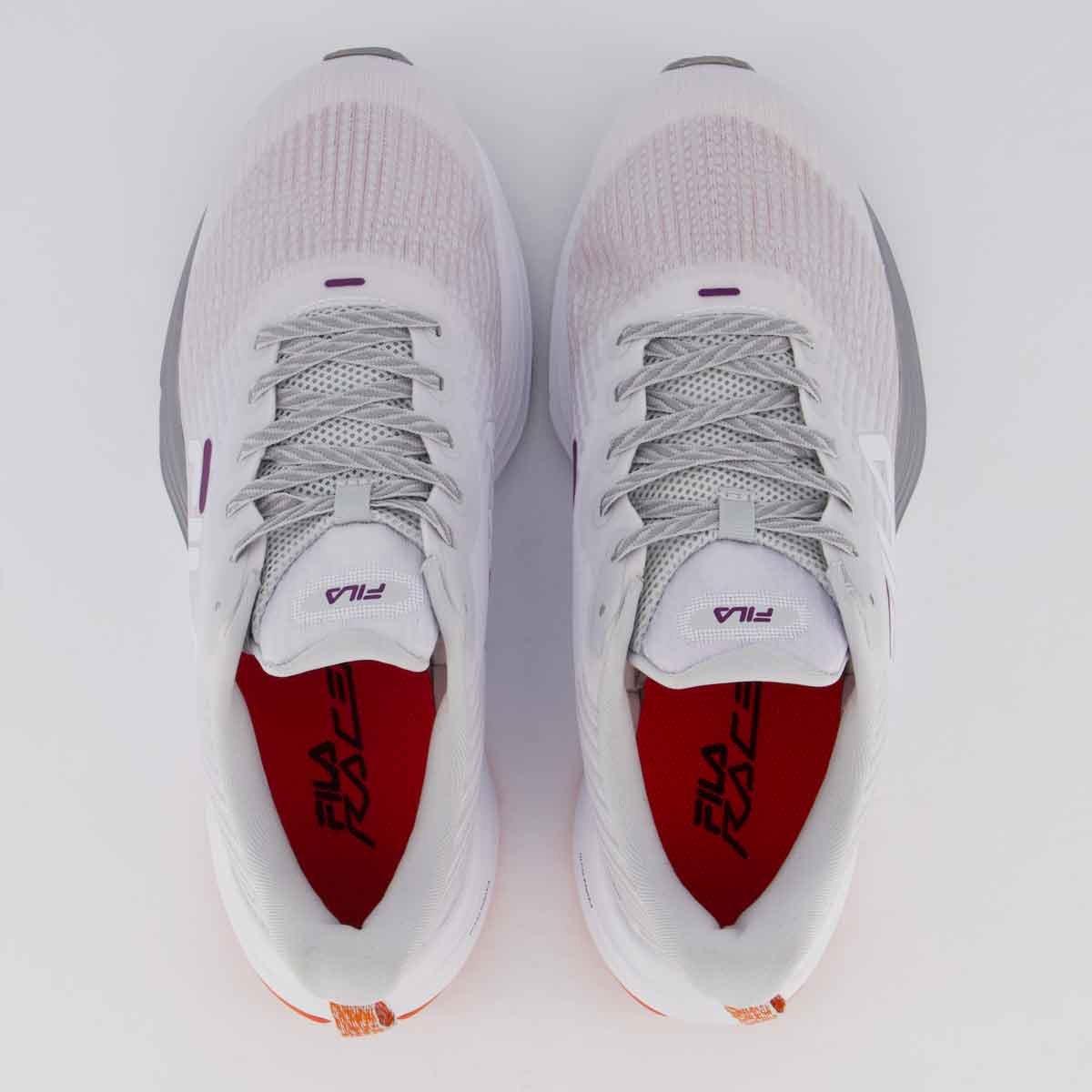 Tênis Fila Racer Curve 2 Feminino Cinza e Roxo Cinza/Roxo 4