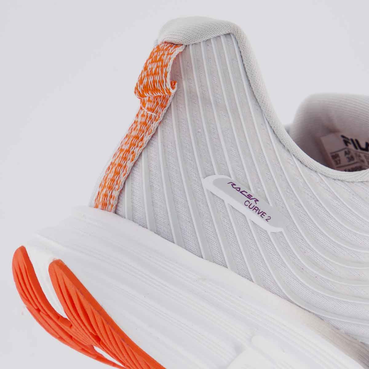 Tênis Fila Racer Curve 2 Feminino Cinza e Roxo Cinza/Roxo 6