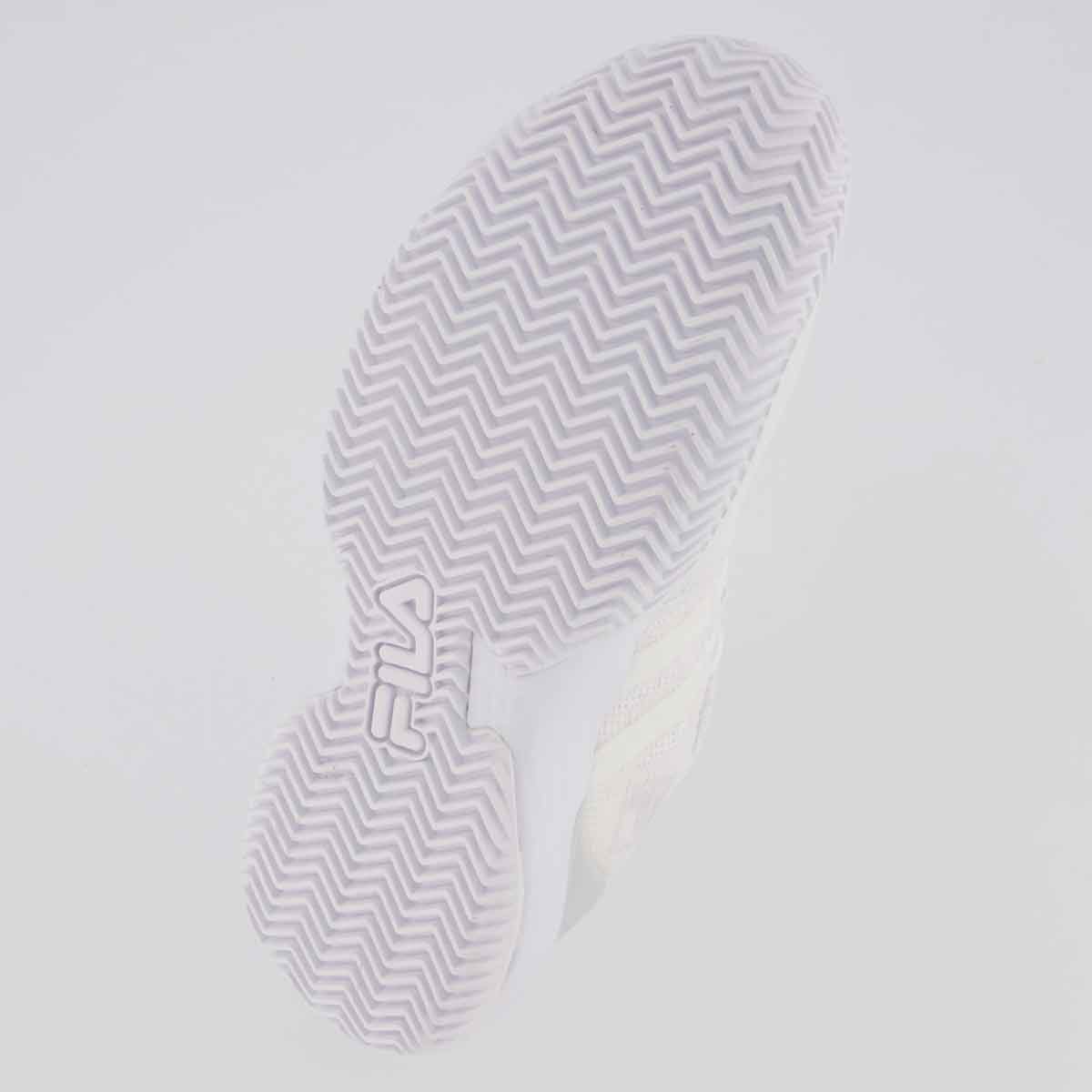 Tênis Fila Winner Clay Feminino Branco Branco 5