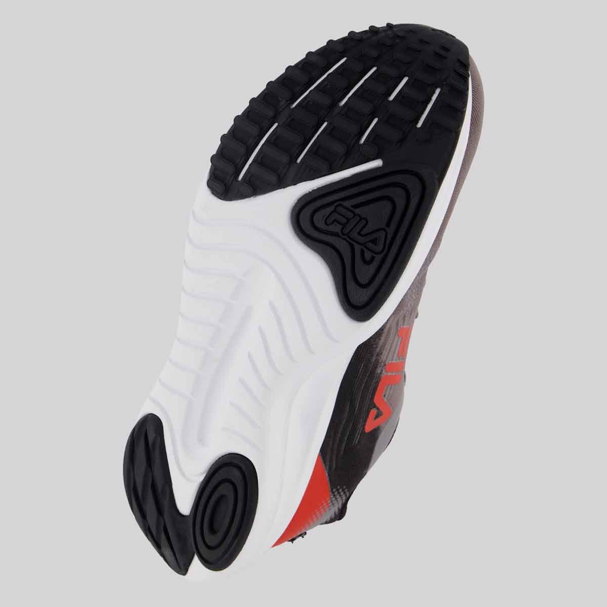 Tênis Fila Racer Sky Cinza e Preto Marrom/Preto 5