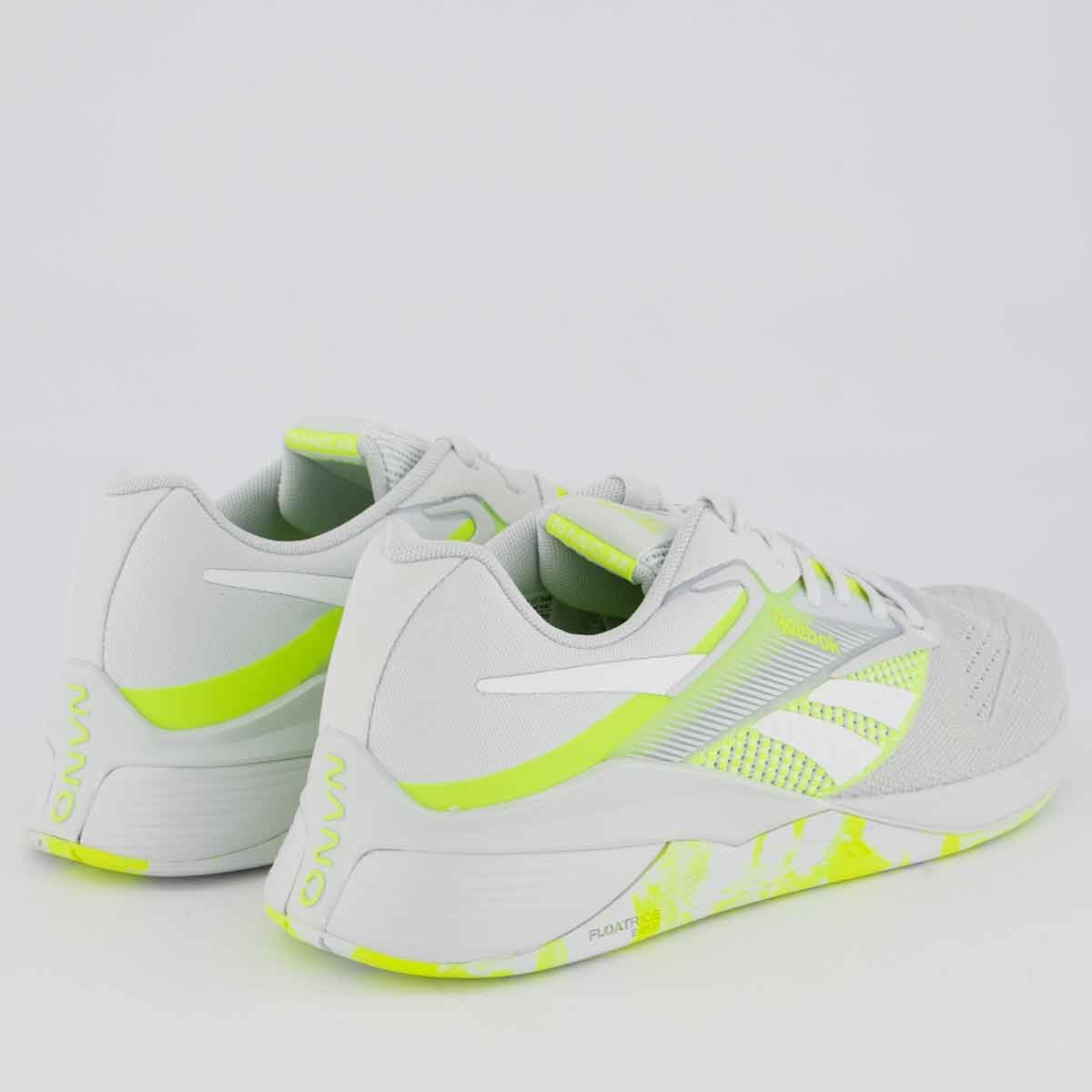 Tênis Reebok Nano X4 Cinza e Verde Cinza/Verde 3