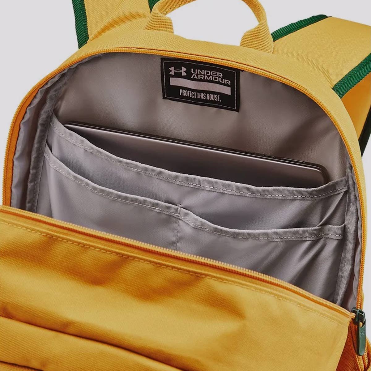 Mochila Under Armour Hust Sport Amarela Amarelo 4