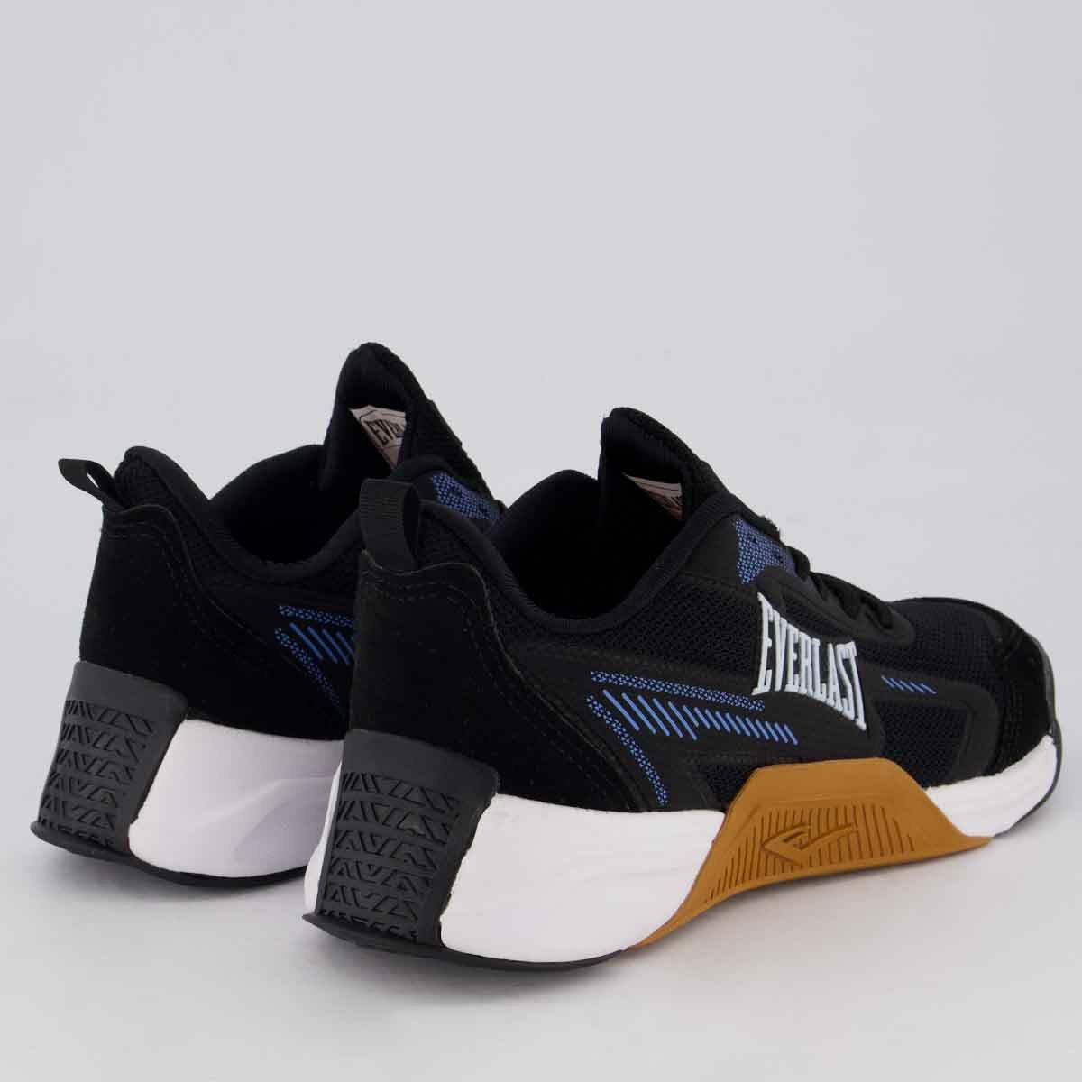 Tênis Everlast Jump 5 Low Preto e Azul Preto/Azul 3