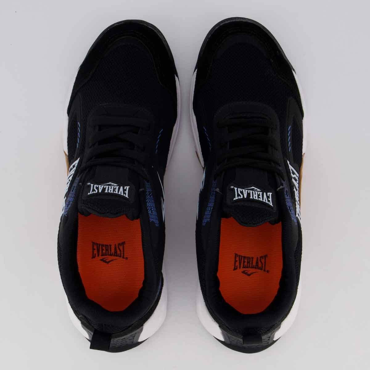 Tênis Everlast Jump 5 Low Preto e Azul Preto/Azul 4