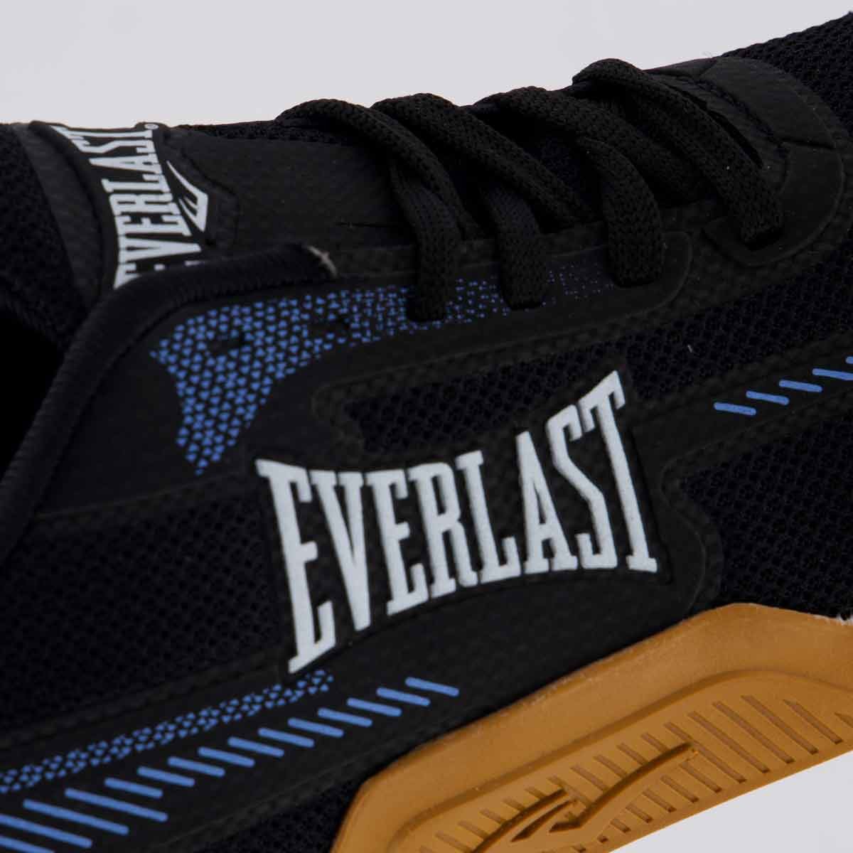 Tênis Everlast Jump 5 Low Preto e Azul Preto/Azul 7