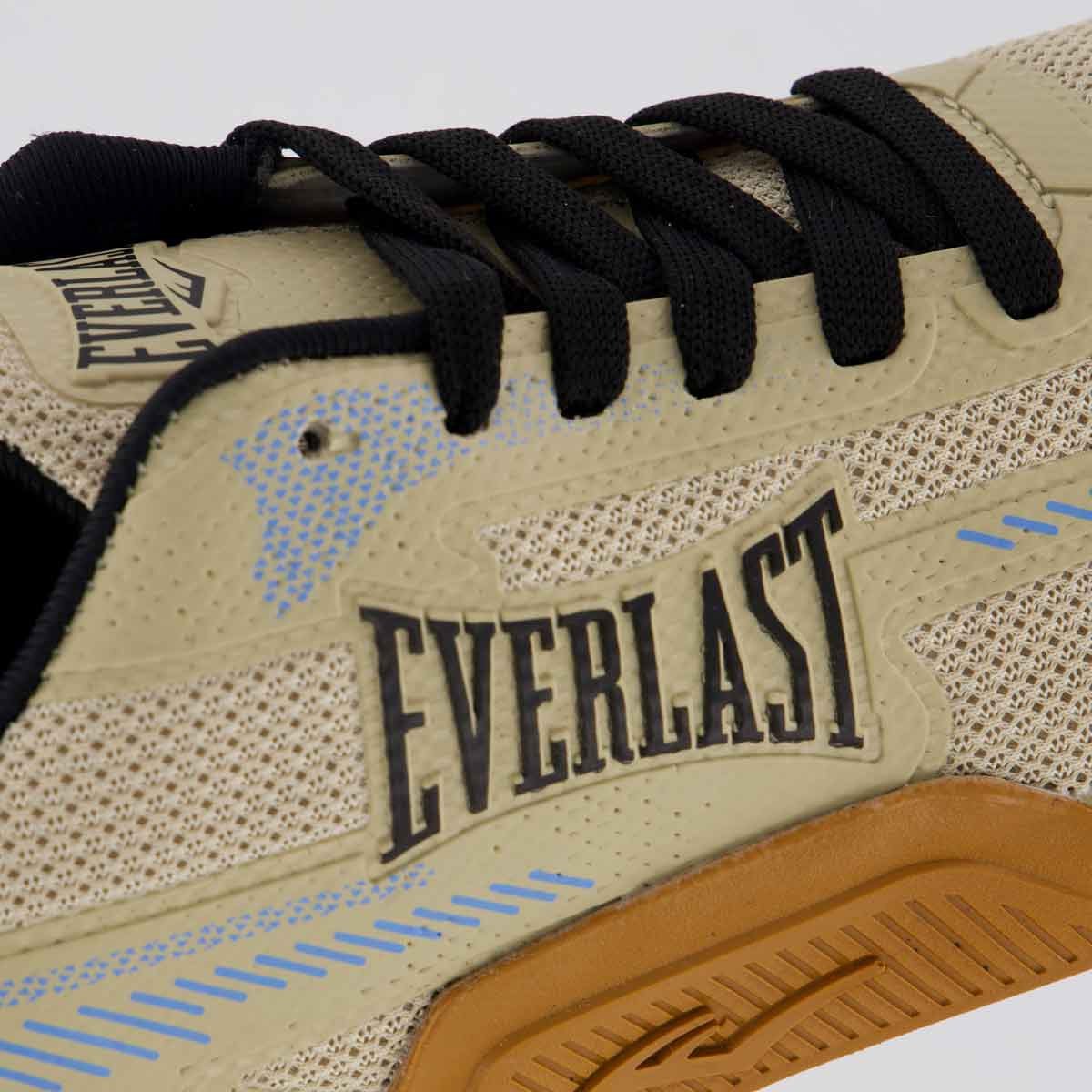 Tênis Everlast Jump 5 Low Bege e Preto Bege/Preto 8