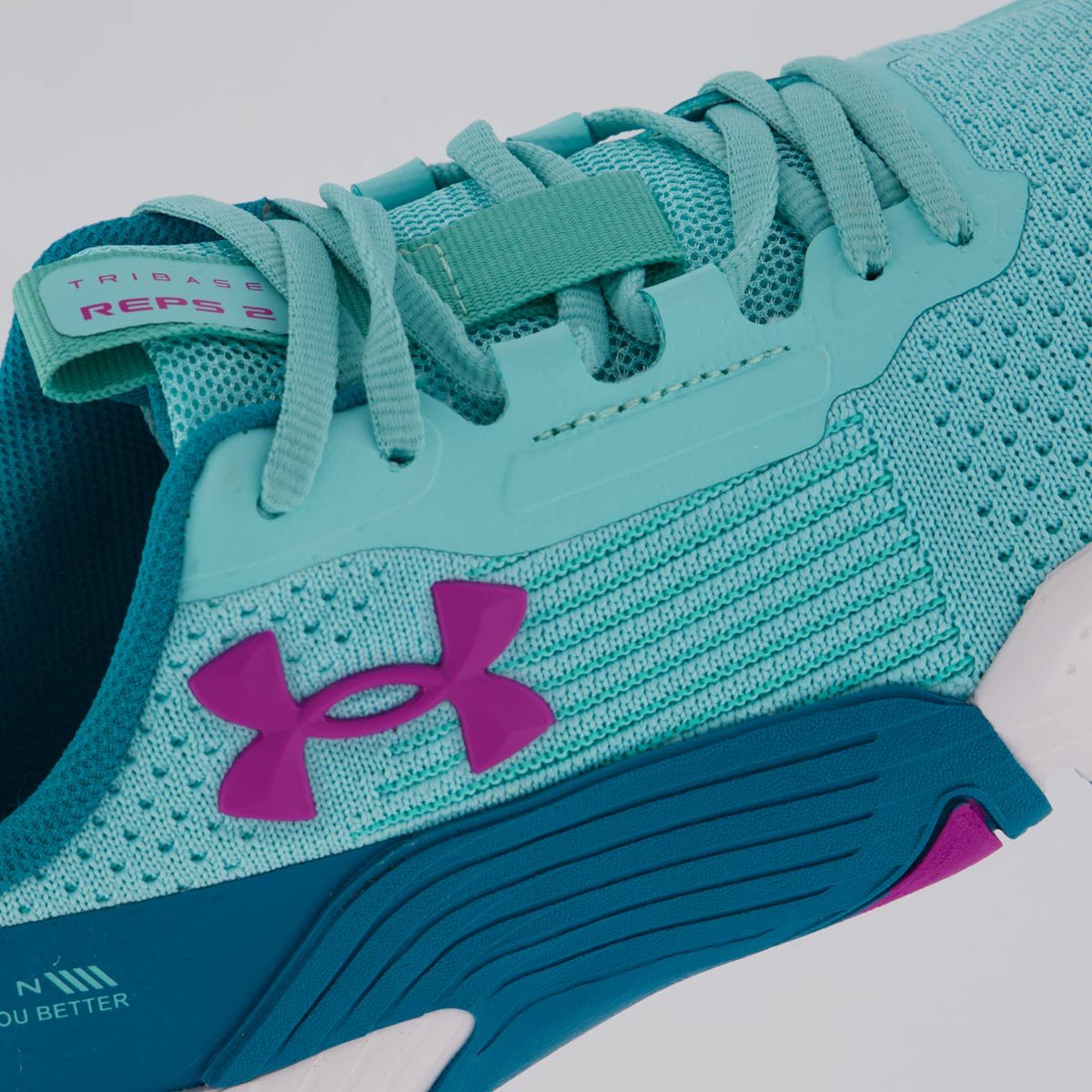 Tênis Under Armour Tribase Reps 2 Feminino Verde Verde/Azul 7