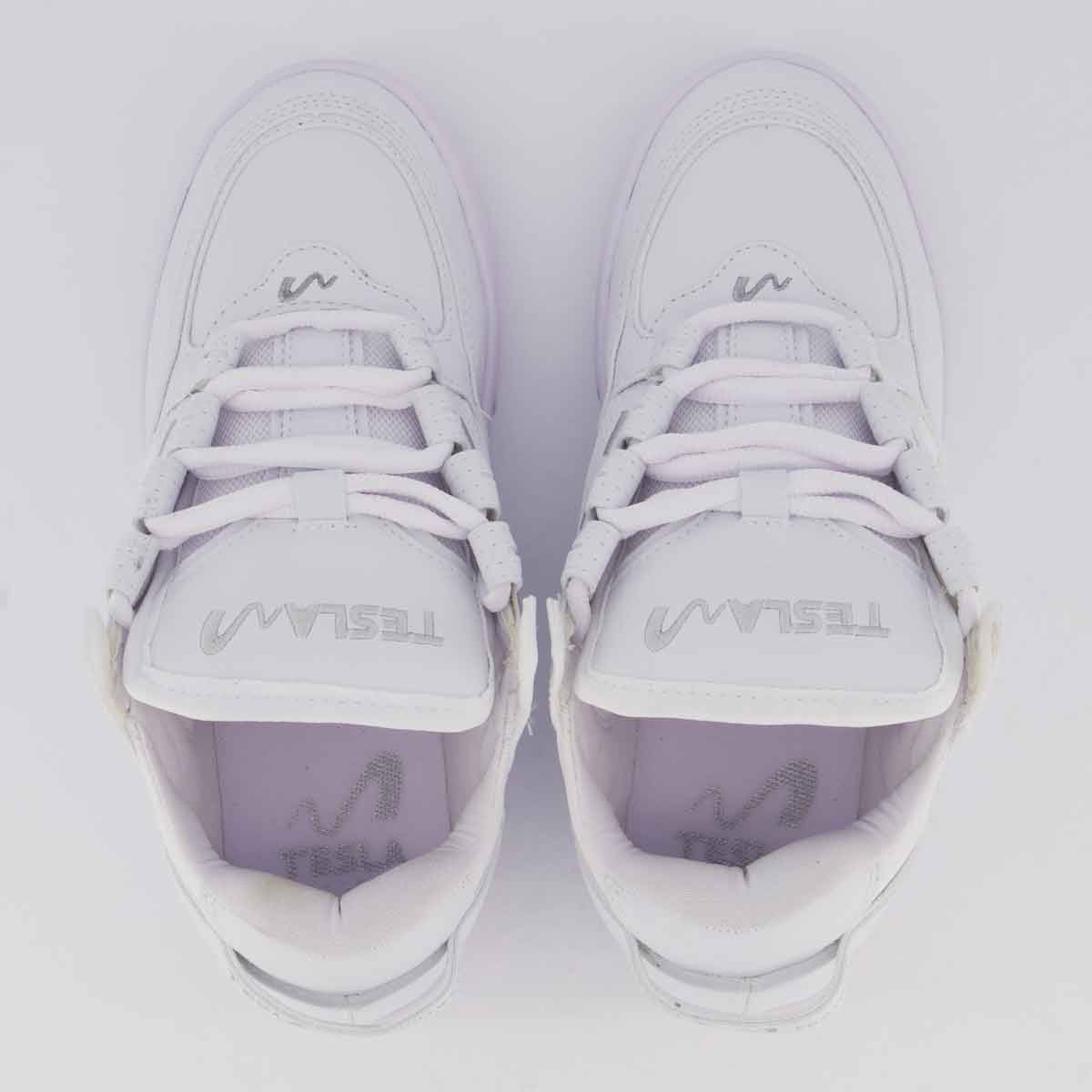 Tênis Tesla Coil Reflect Branco Branco 4