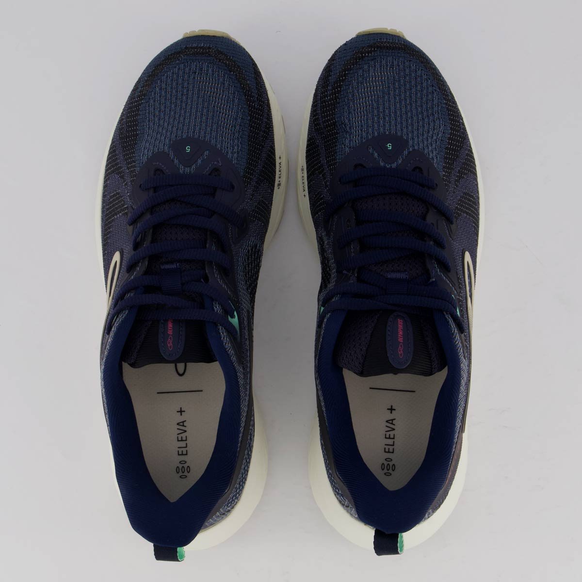 Tênis Olympikus Swift 5 Feminino Azul Marinho e Branco Azul Marinho/Roxo 4