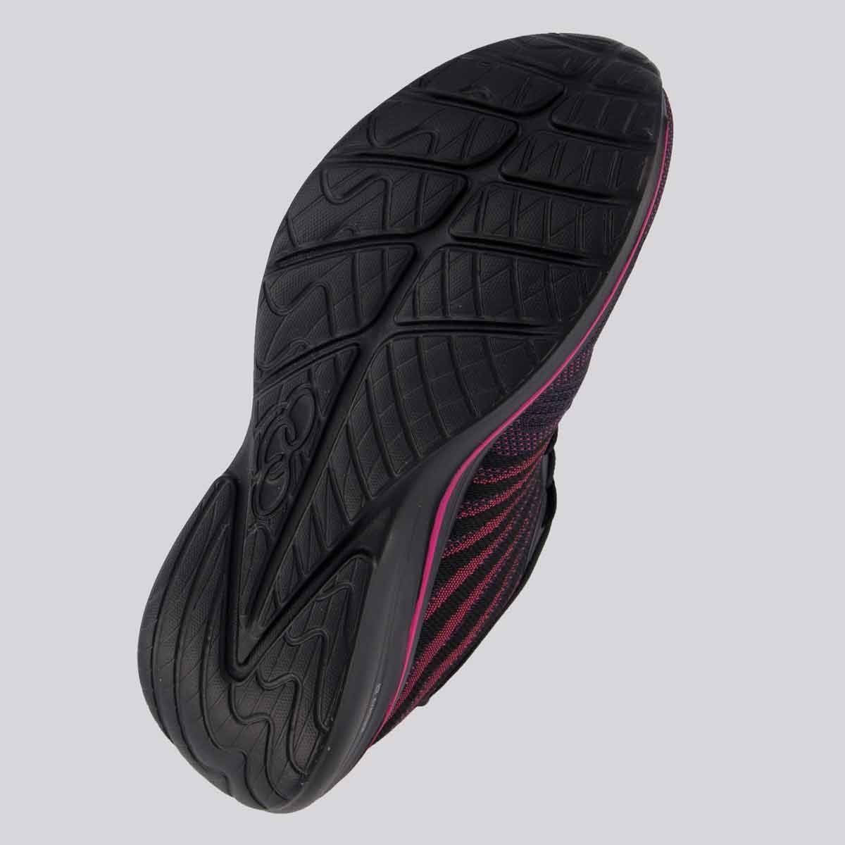 Tênis Olympikus Bruma Feminino Preto Preto/Rosa 5