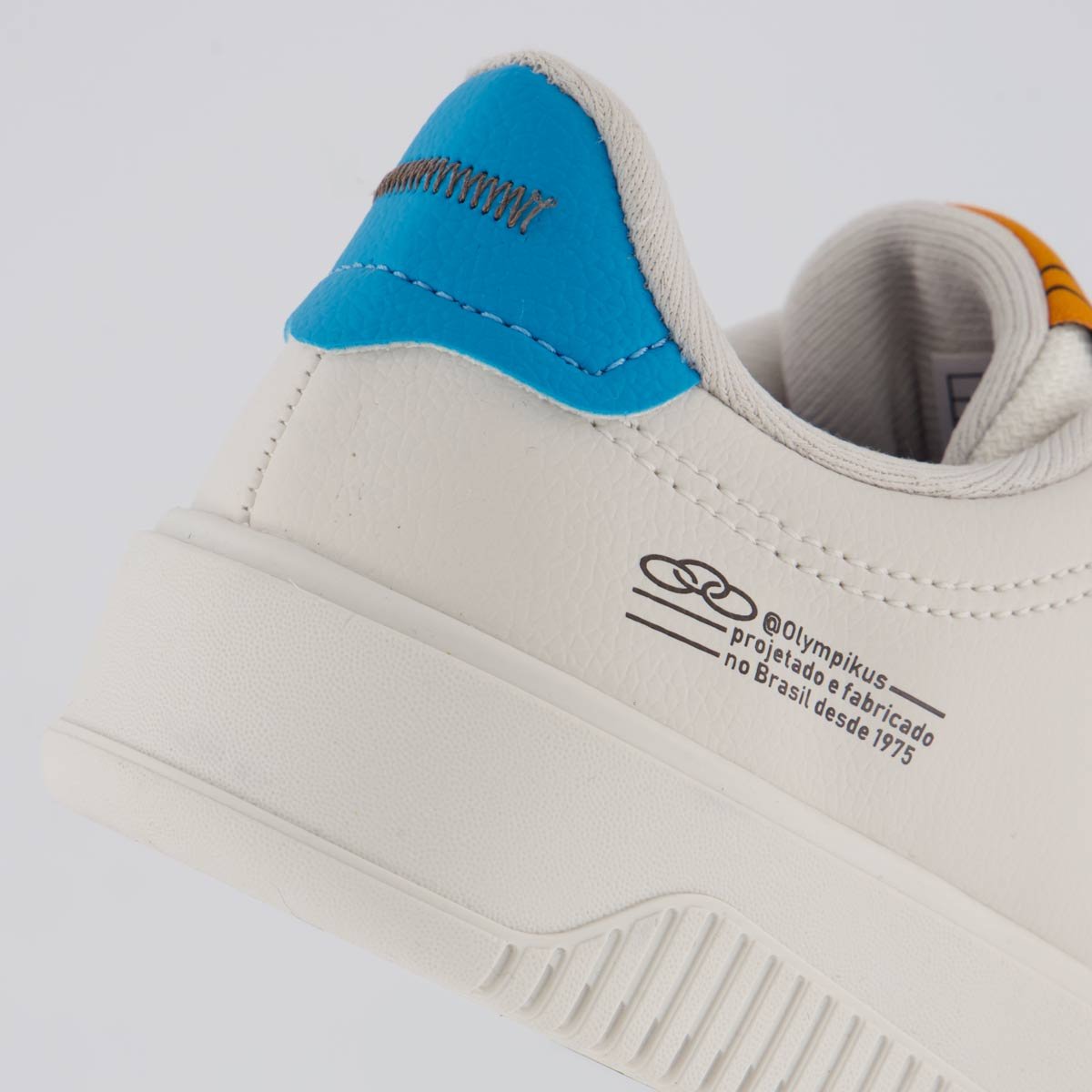 Tênis Olympikus Eros Juvenil Off White e Azul Off White/Azul 6