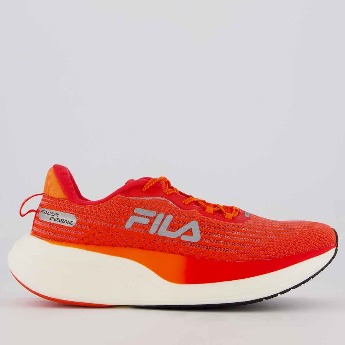 Tênis Fila Racer Speedzone Vermelho e Laranja Vermelho/Laranja