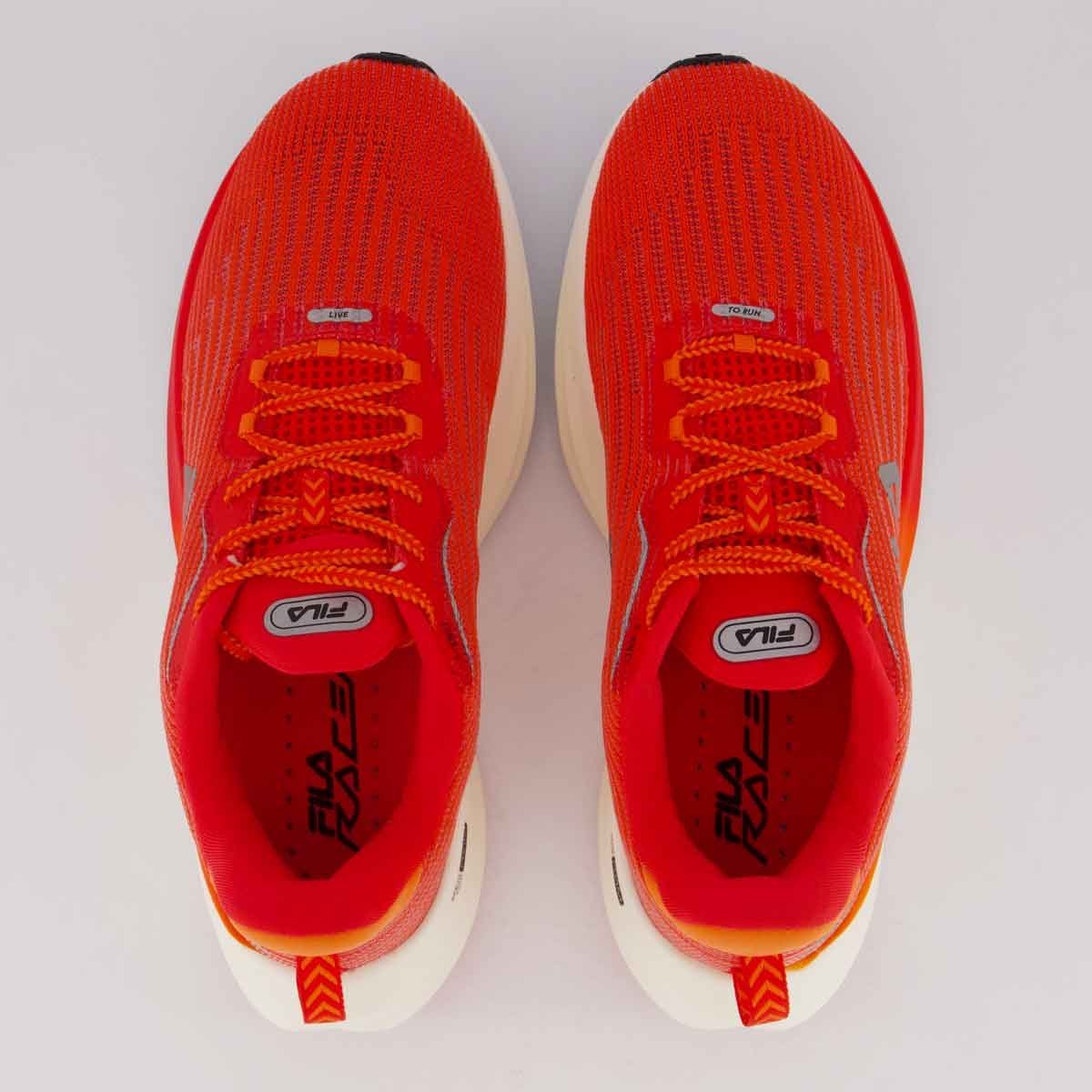 Tênis Fila Racer Speedzone Vermelho e Laranja Vermelho/Laranja 4