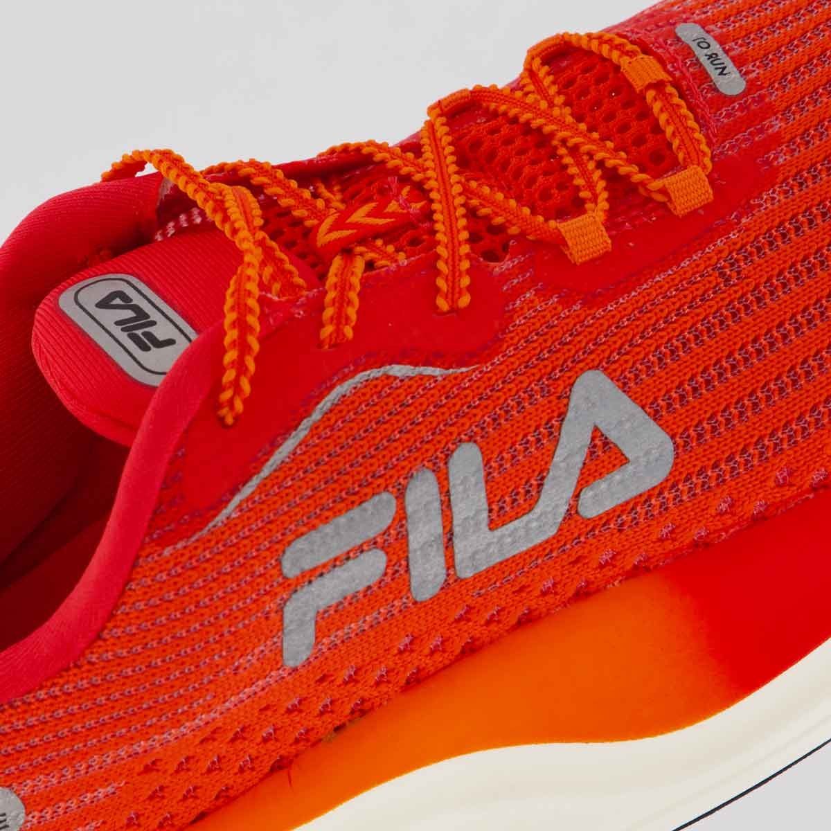Tênis Fila Racer Speedzone Vermelho e Laranja Vermelho/Laranja 7