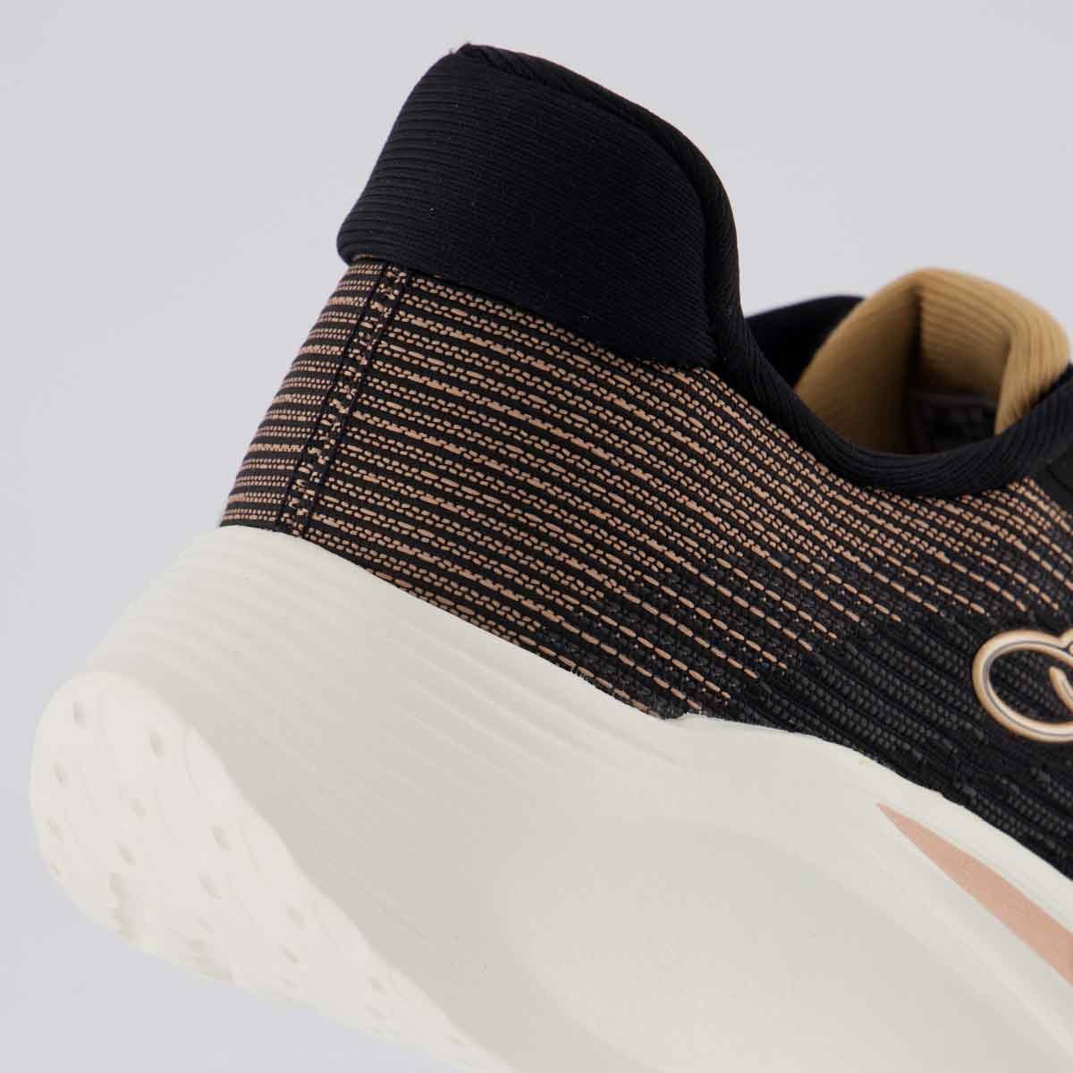 Tênis Olympikus Plaza Feminino Preto e Branco 6