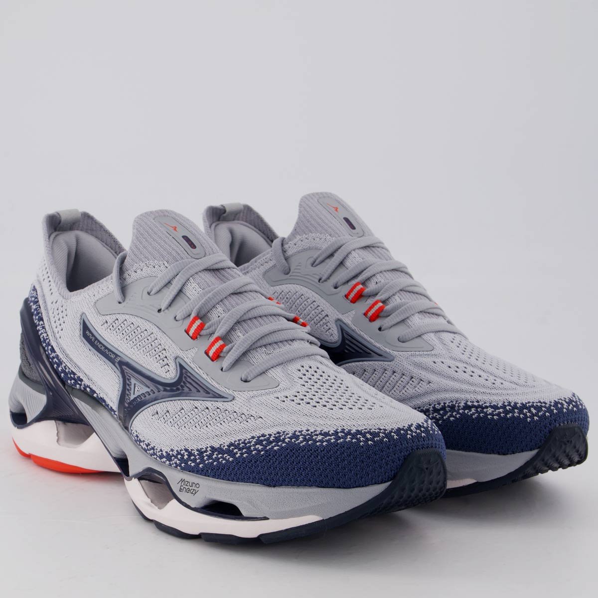 Tênis Mizuno Wave Endeavor 3 Cinza Cinza 2