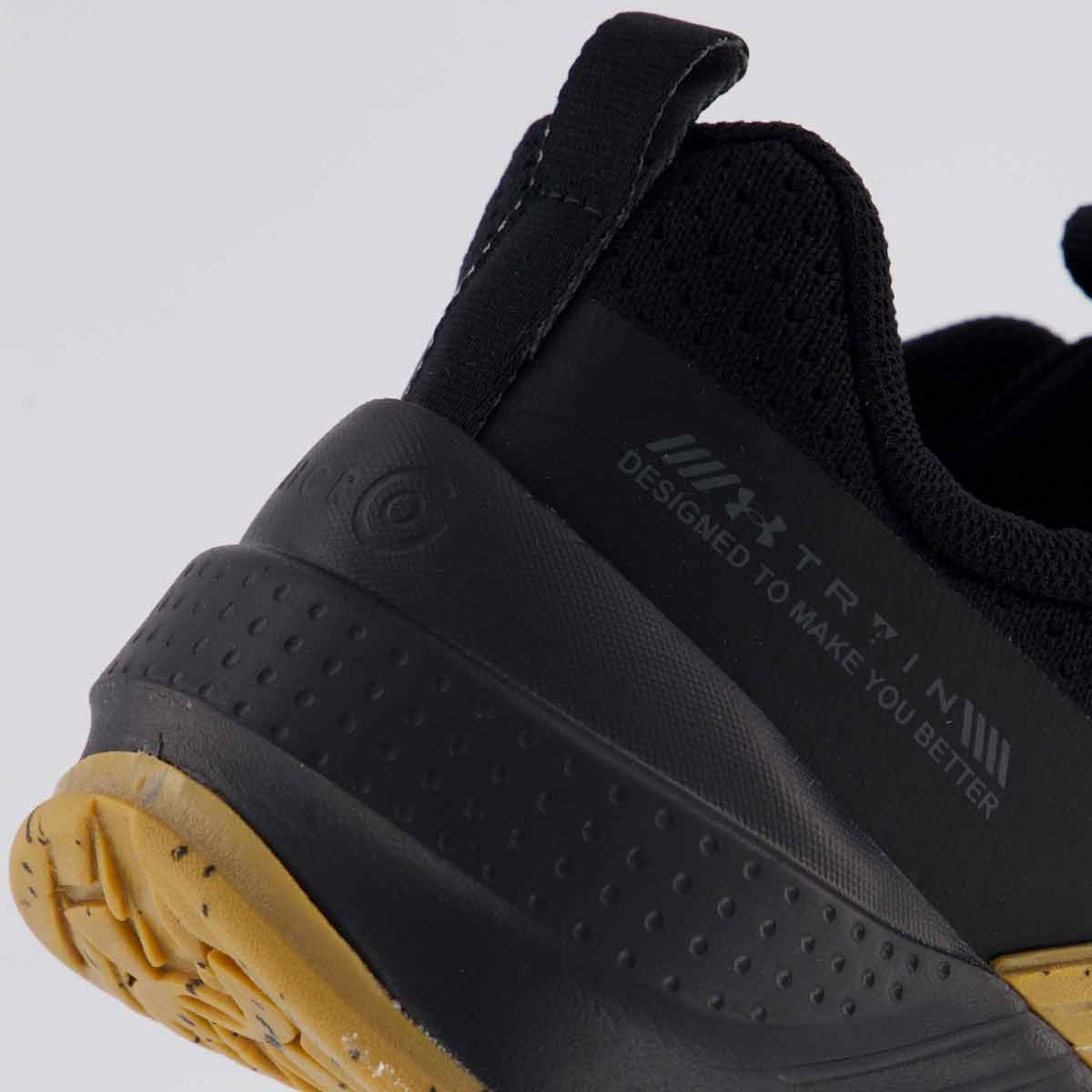 Tênis Under Armour Tribase Reps 2 Preto e Marrom Preto/Marrom 6