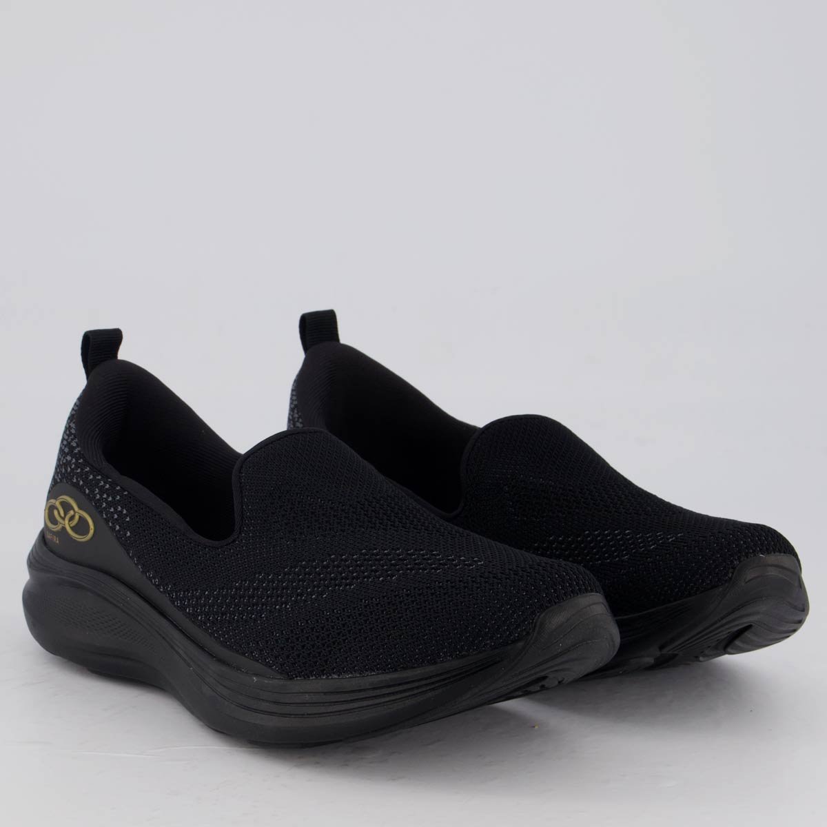 Tênis Olympikus Safira Feminino Preto Preto 2