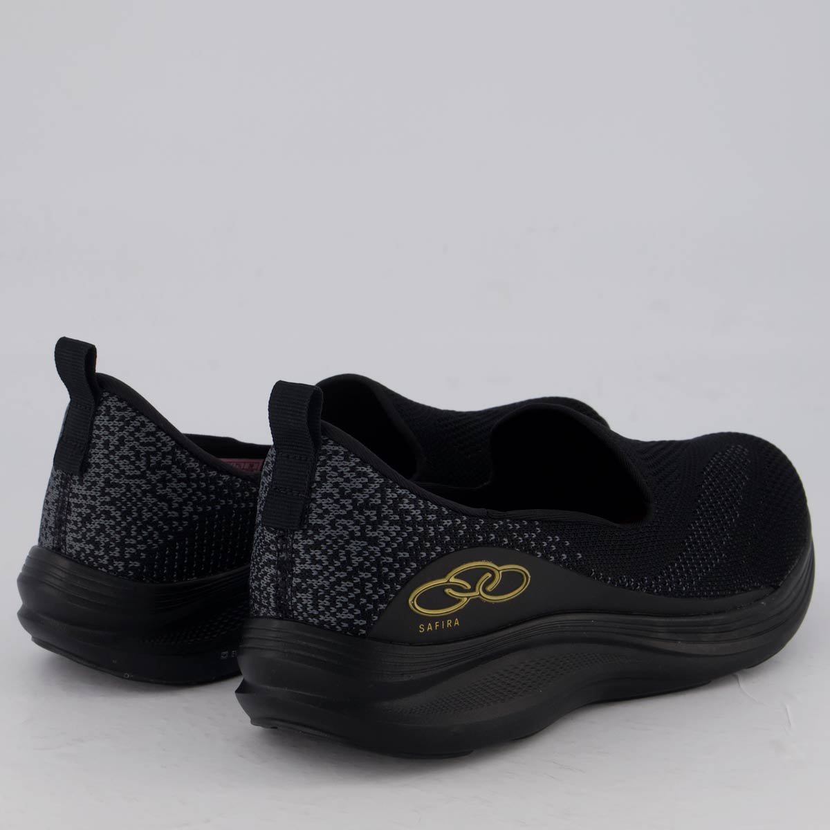 Tênis Olympikus Safira Feminino Preto Preto 3