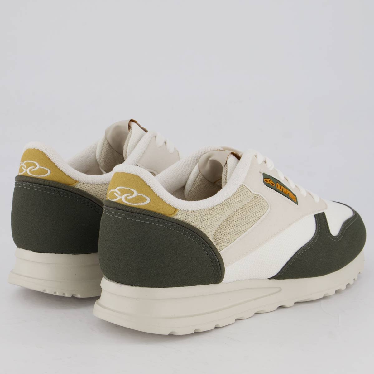 Tênis Olympikus Jogging 101 SE Bege e Verde Bege/Verde 3