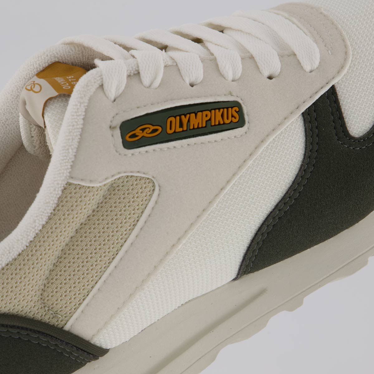 Tênis Olympikus Jogging 101 SE Bege e Verde Bege/Verde 7