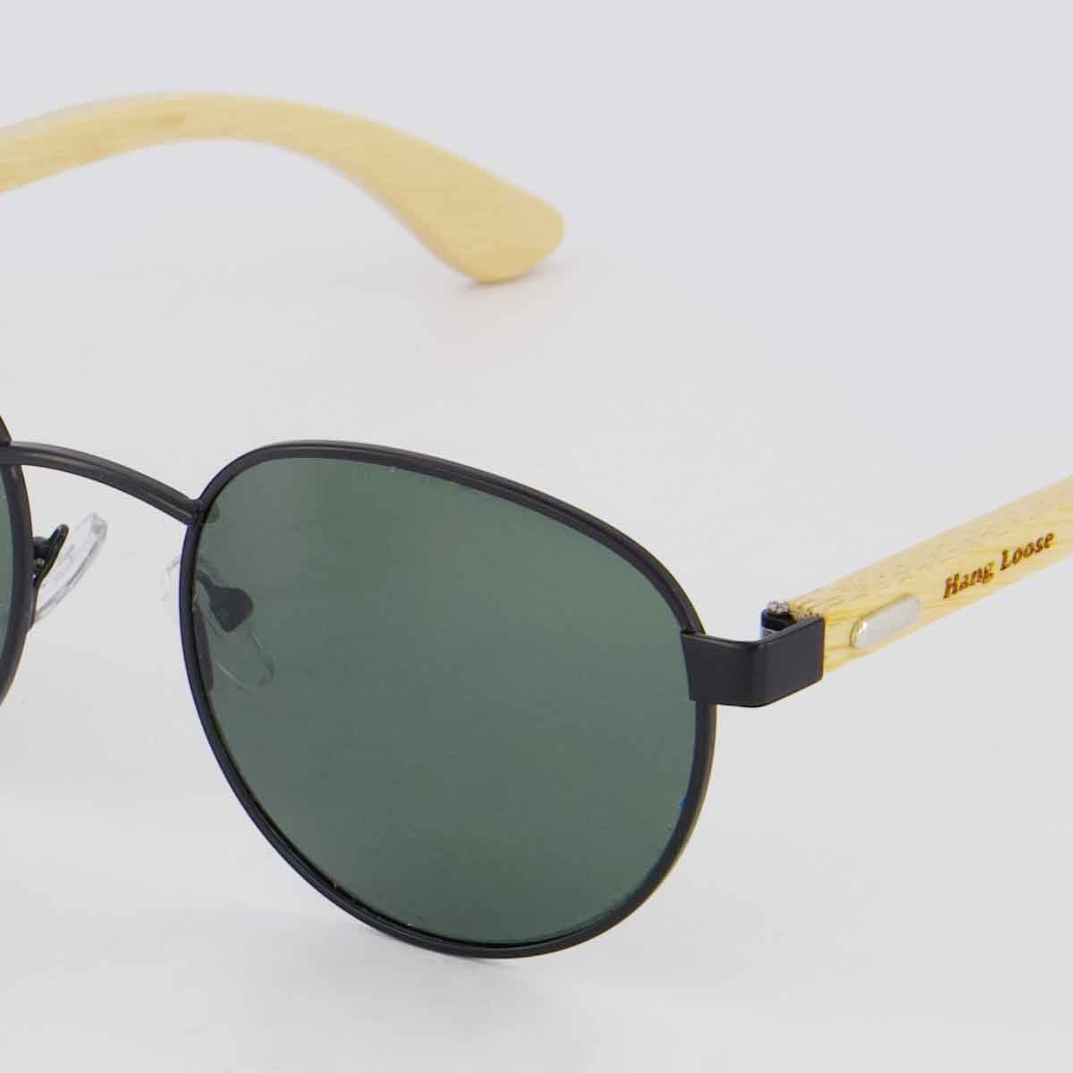 Óculos de Sol Hang Loose Round Verde Fosco Verde Fosco 3