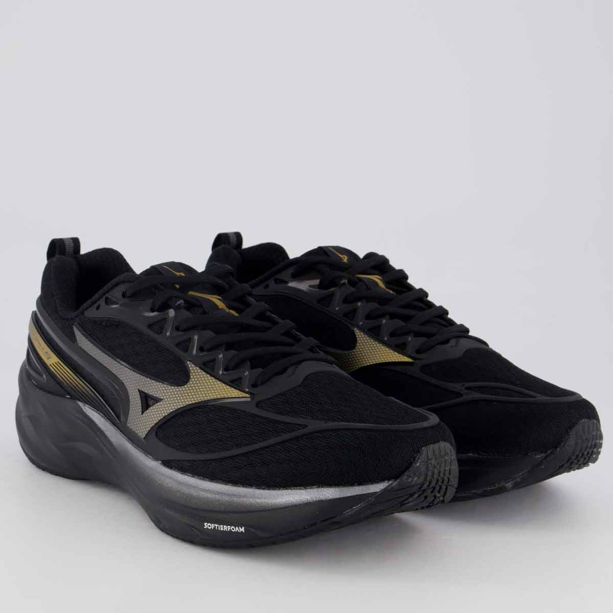 Tênis Mizuno Space 5 Preto Preto 2