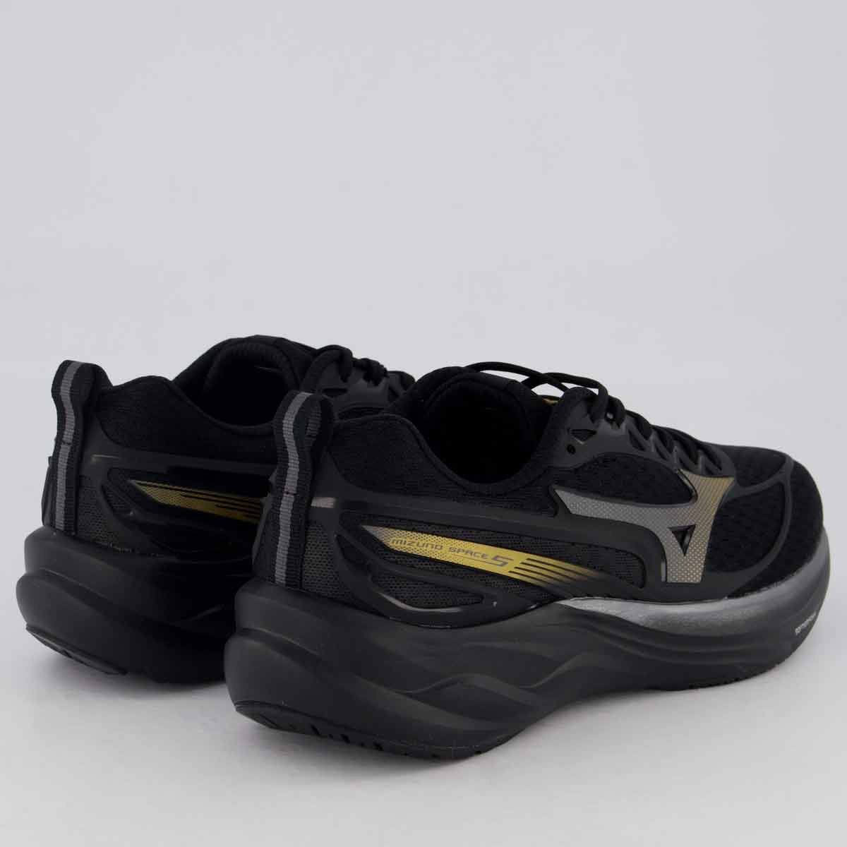 Tênis Mizuno Space 5 Preto Preto 3