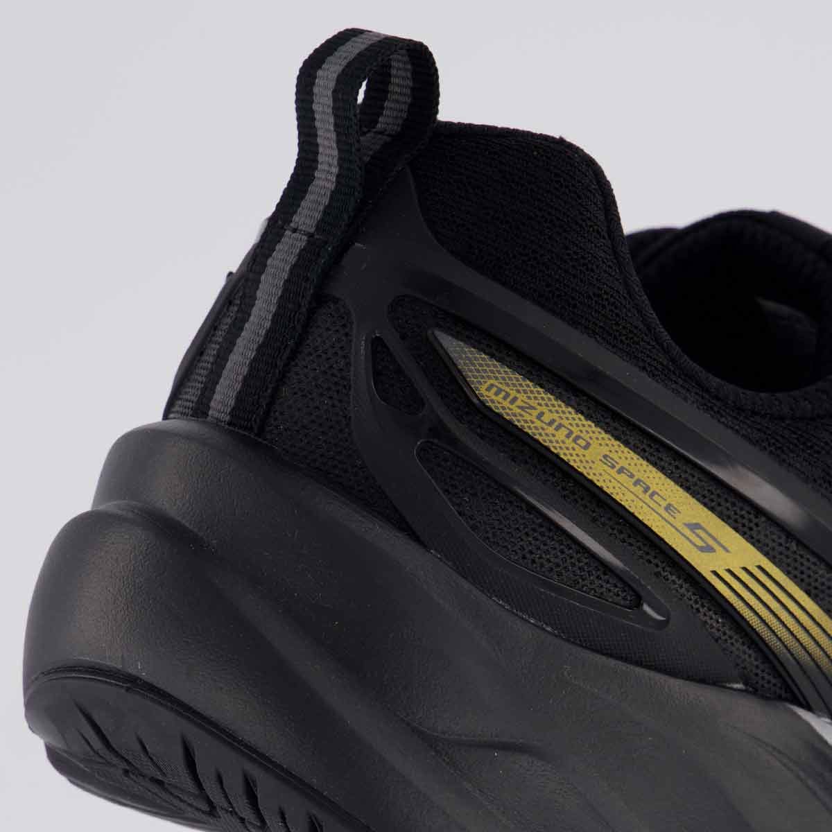 Tênis Mizuno Space 5 Preto Preto 6