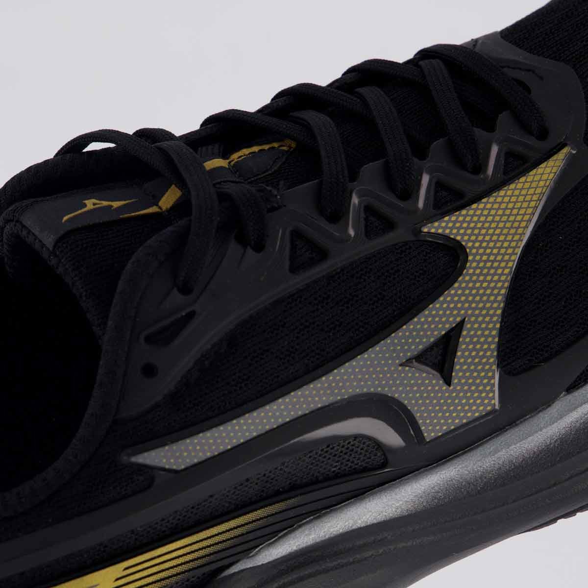 Tênis Mizuno Space 5 Preto Preto 7