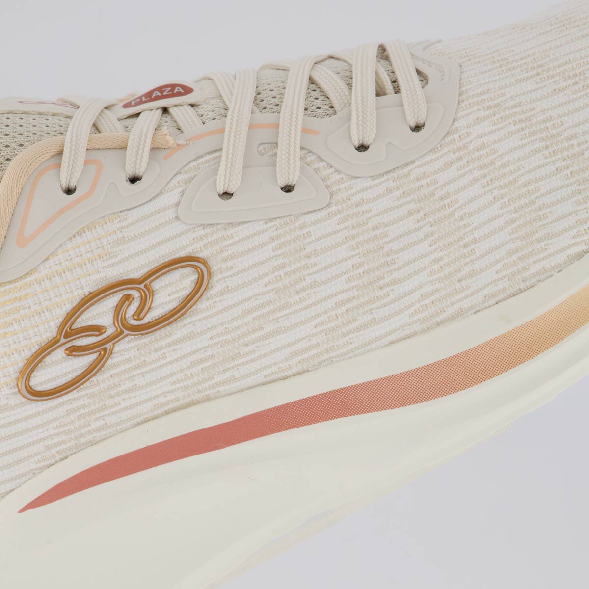 Tênis Olympikus Plaza Feminino Bege Branco/Bege 7